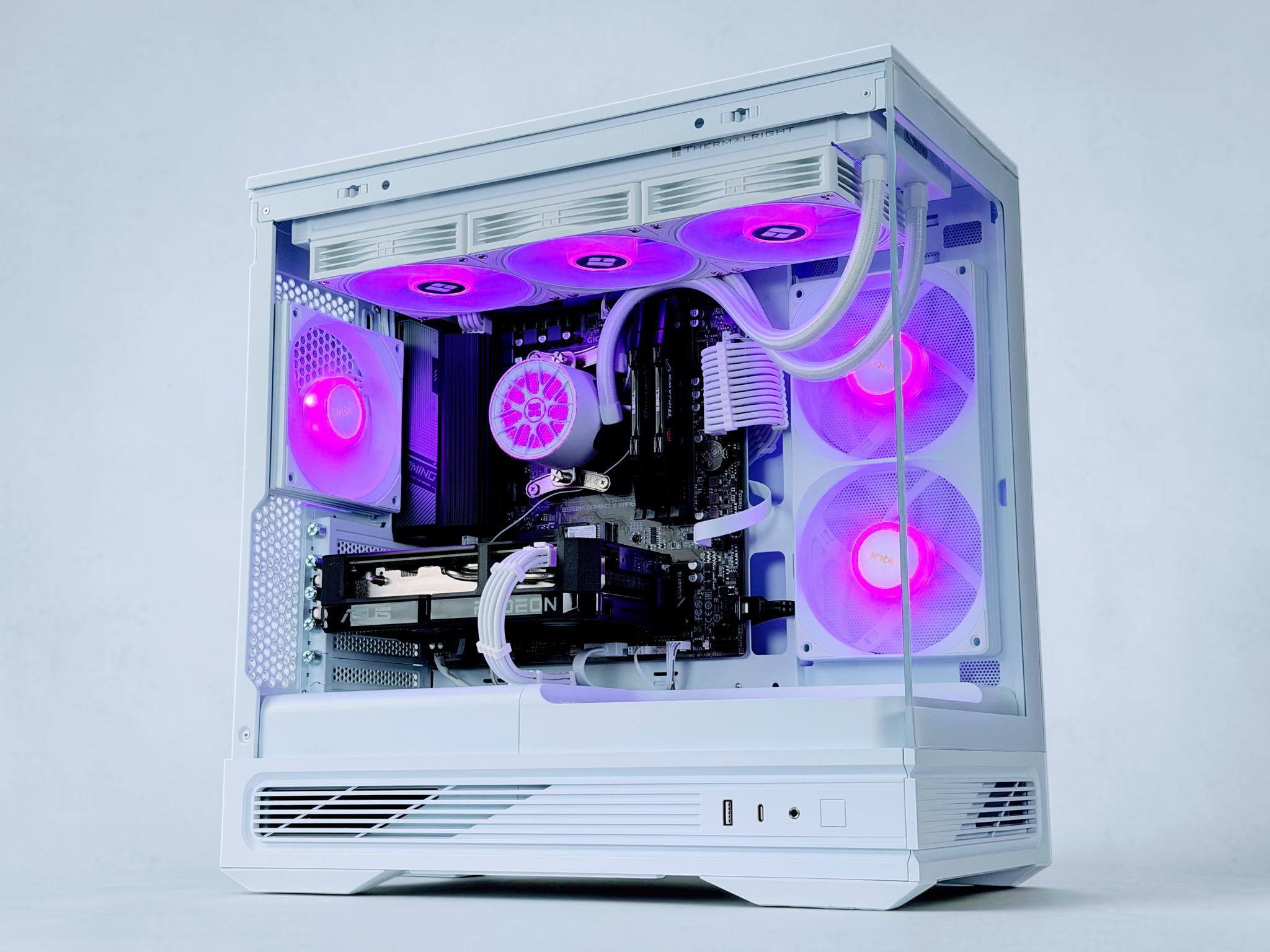 💧🧬Liquid Cooled Gaming PC🚀 AMD RX 7900 GRE 16GB🚀Intel 13500T 14 core🚀 32GB DDR4🚀 1TB SSD