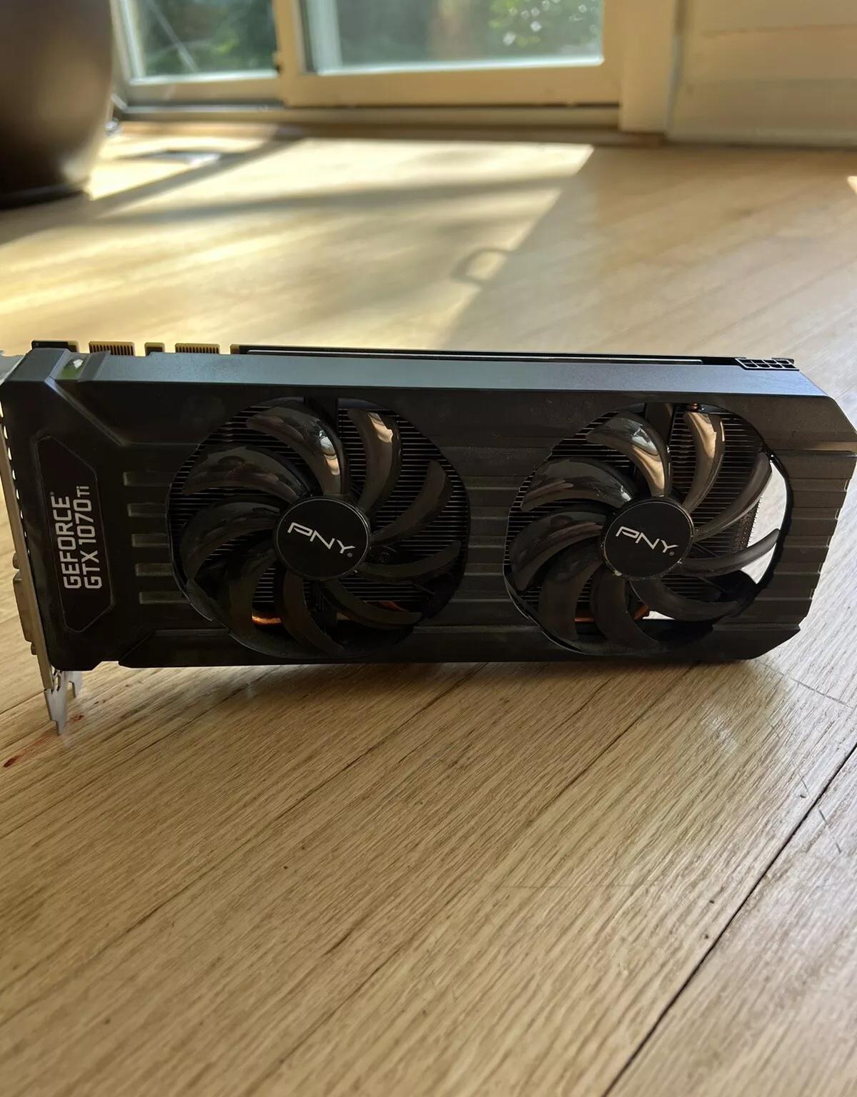 GeForce GTX 1070 Ti 8GB Dual Fan Design Graphic Card - PNY