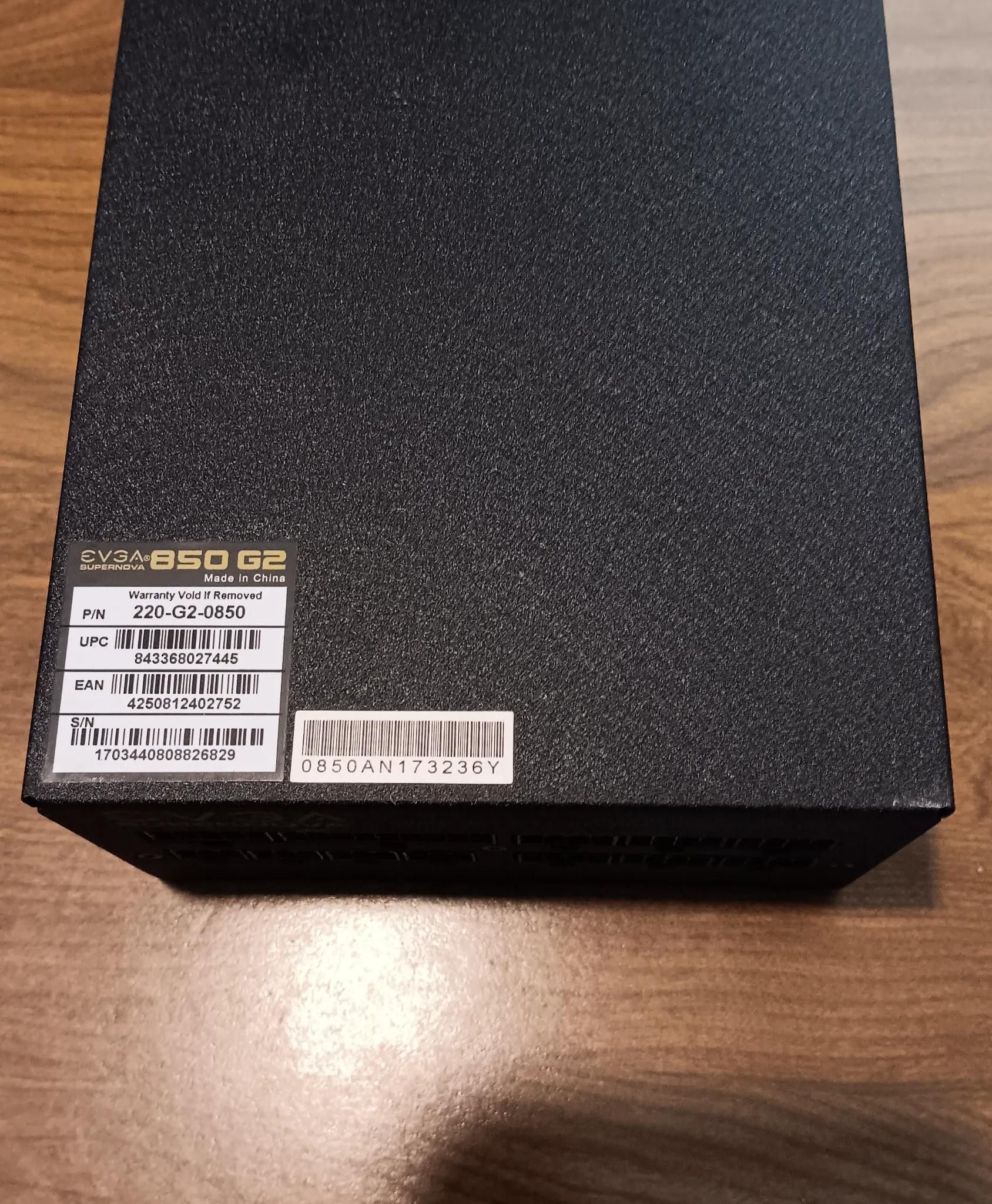 EVGA Supernova G2 850 Watt Modular PSU Like New!