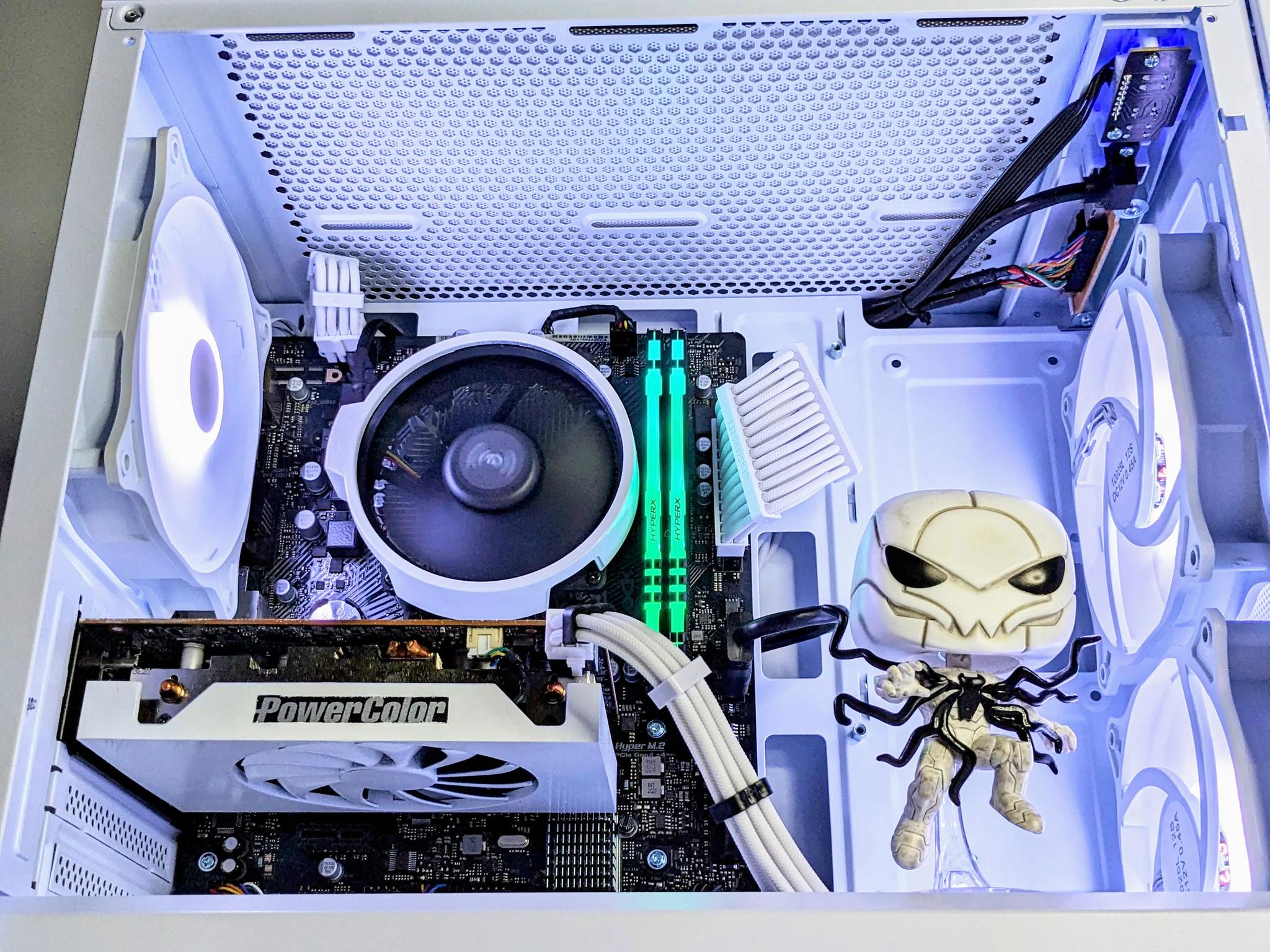 ⚪️⚫️🗯️“P0iSoN” (S:1/E:1)| Ryzen 5@4.3GHz| 6500XT 16GB DDR4(ARGB)| 1TB NVMe SSD| Windows 11 Pro