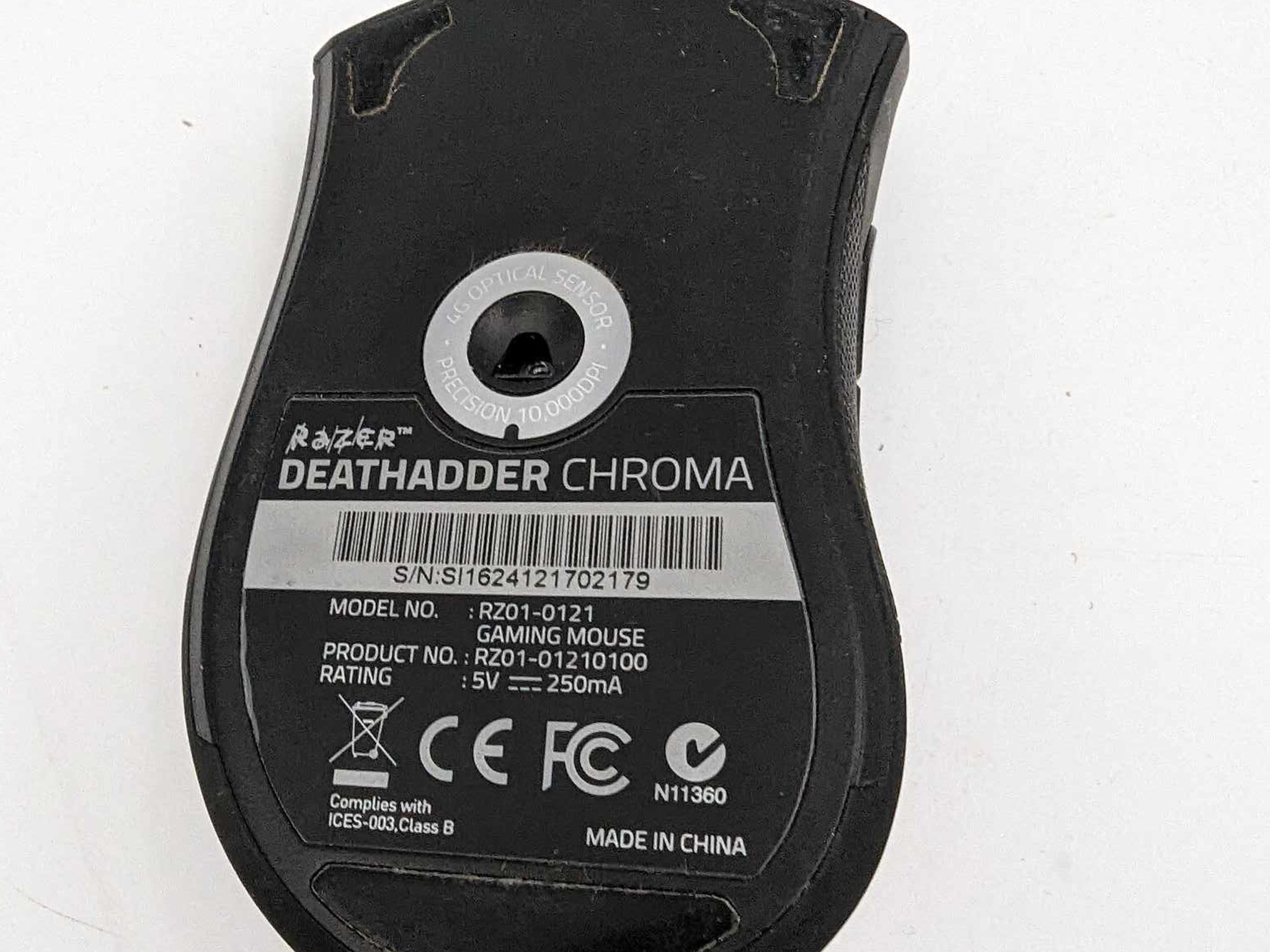 Razer Deathadder Chroma wired gaming mouse