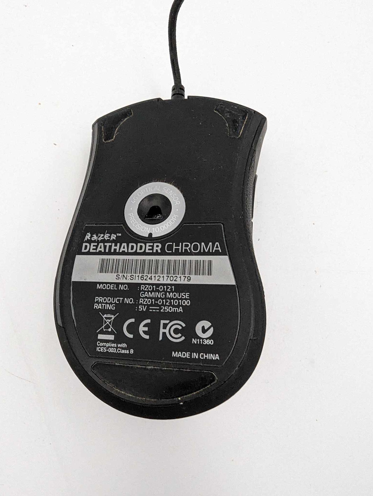 Razer Deathadder Chroma wired gaming mouse