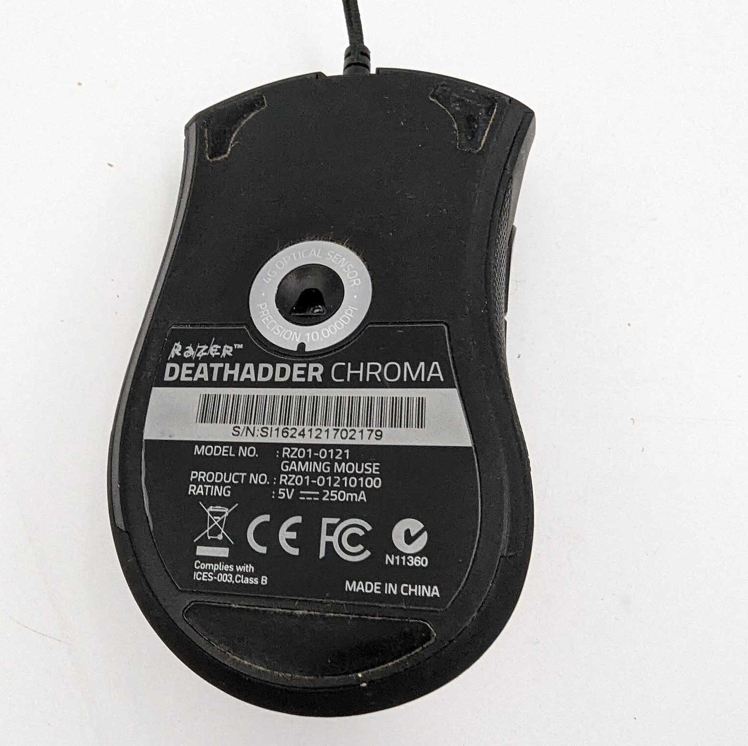 Razer Deathadder Chroma wired gaming mouse