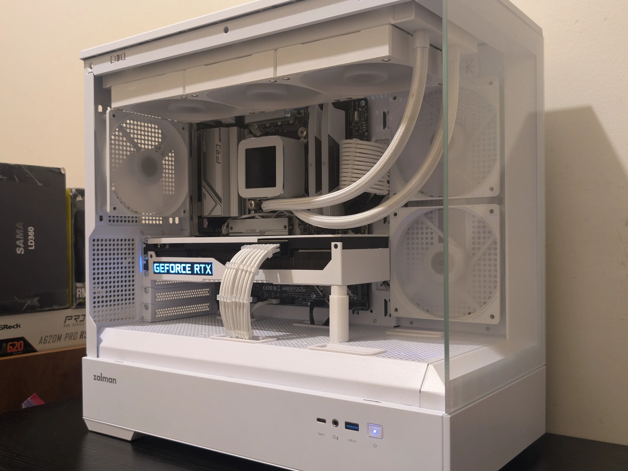 🦢1440p Gaming Beast | RTX 3080 | Ryzen 5 7600 | 1TB SSD | 32GB RAM | WiFi 6 & Bluetooth🦢