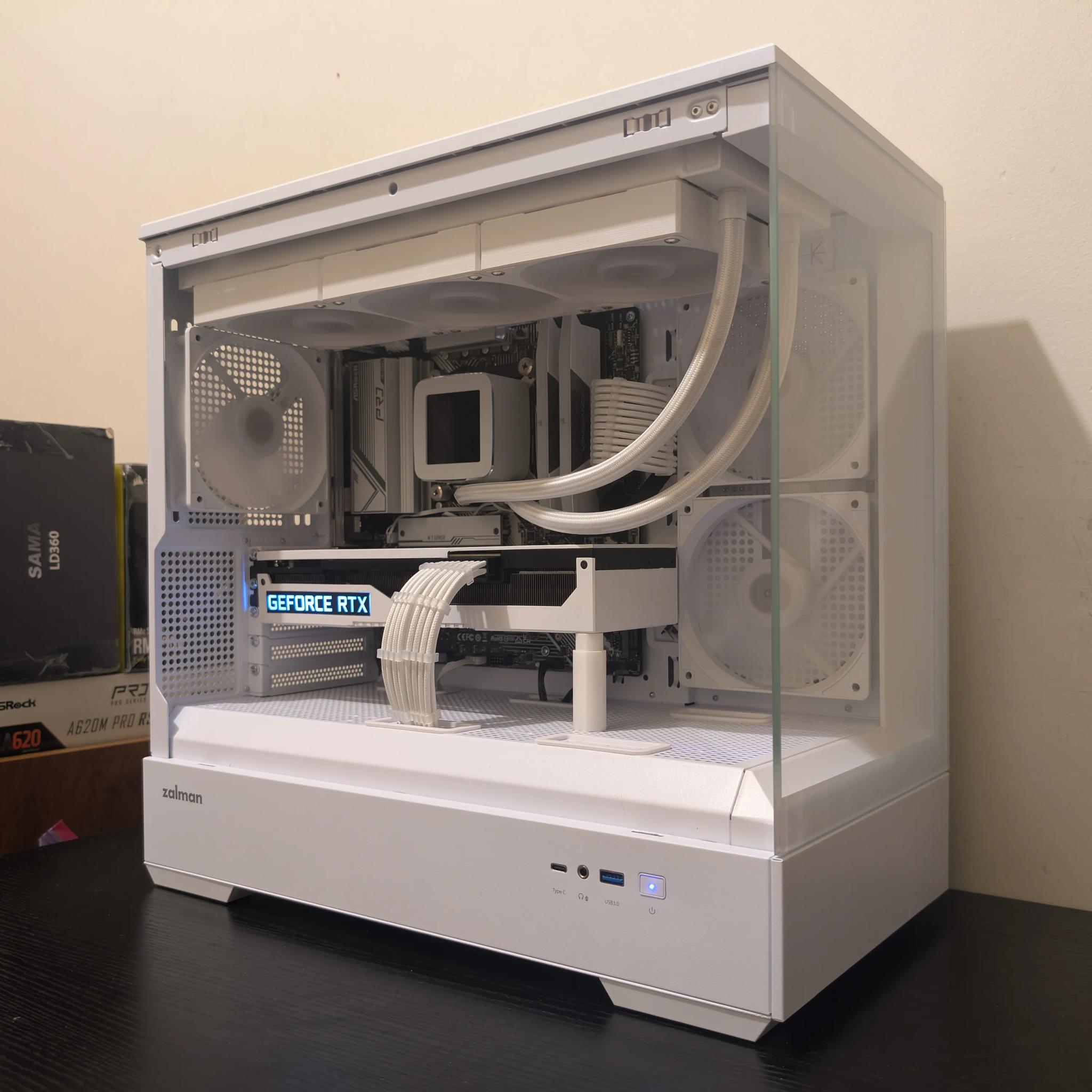 🦢1440p Gaming Beast | RTX 3080 | Ryzen 5 7600 | 1TB SSD | 32GB RAM | WiFi 6 & Bluetooth🦢