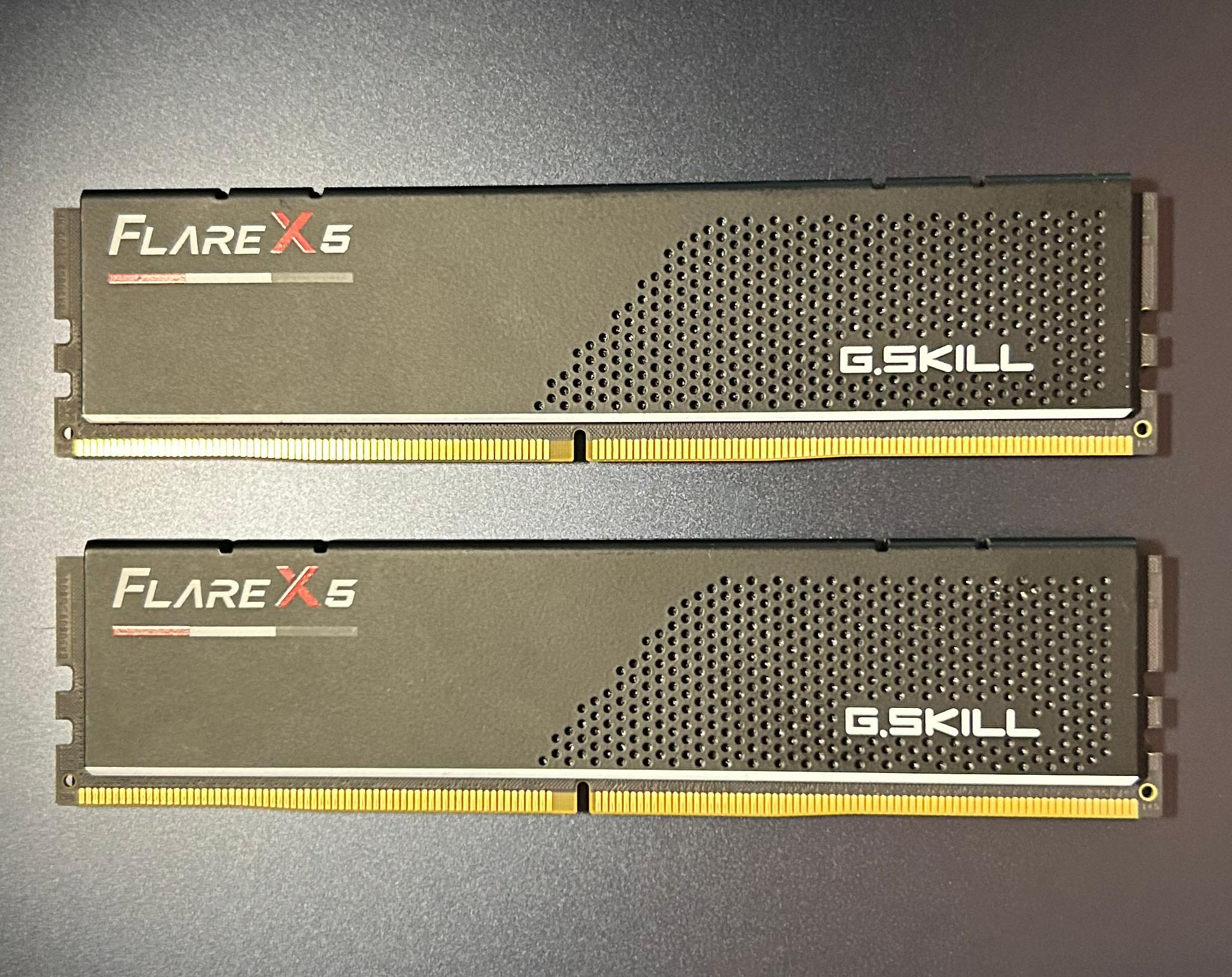 G.SKILL Flare X5 32GB (2 x 16GB) PC5-48000 (DDR5-6000) 36-48 Latency DIMM Memory