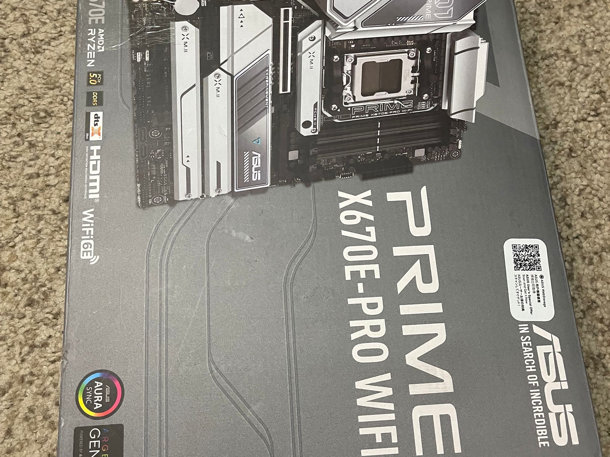 X670 Prime Pro ATX Motherboard AM5