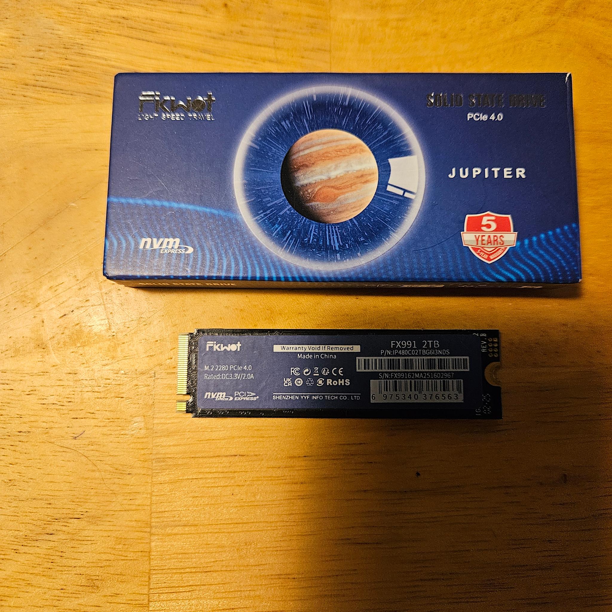 Fikwot FX 991 2TB NVME SSD