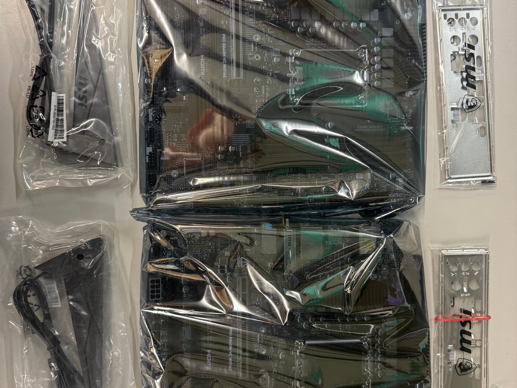 MSI Pro B860M-VC WIFI6E Motherboard Brand New