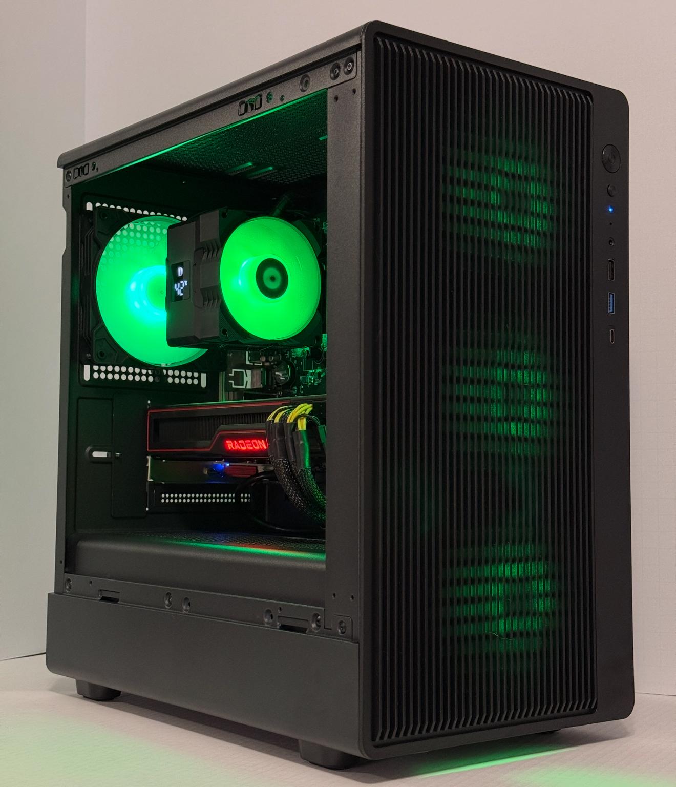 🥷MIDNIGHT TITAN🥷 1440p | RX 6700XT 12GB | RYZEN 5 5600 | 1TB M.2 | 16GB DDR4 3200MHZ