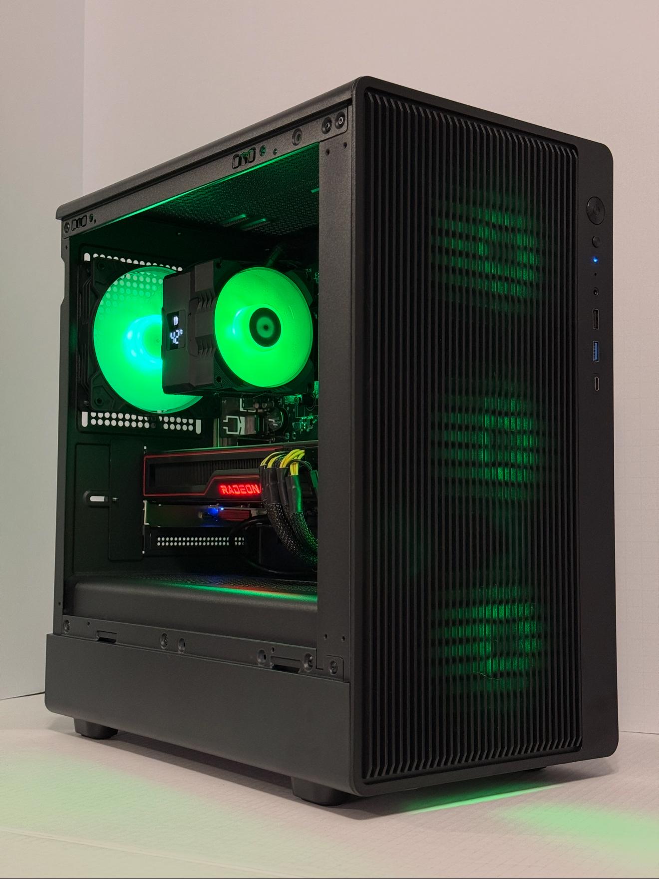 🥷MIDNIGHT TITAN🥷 1440p | RX 6700XT 12GB | RYZEN 5 5600 | 1TB M.2 | 16GB DDR4 3200MHZ
