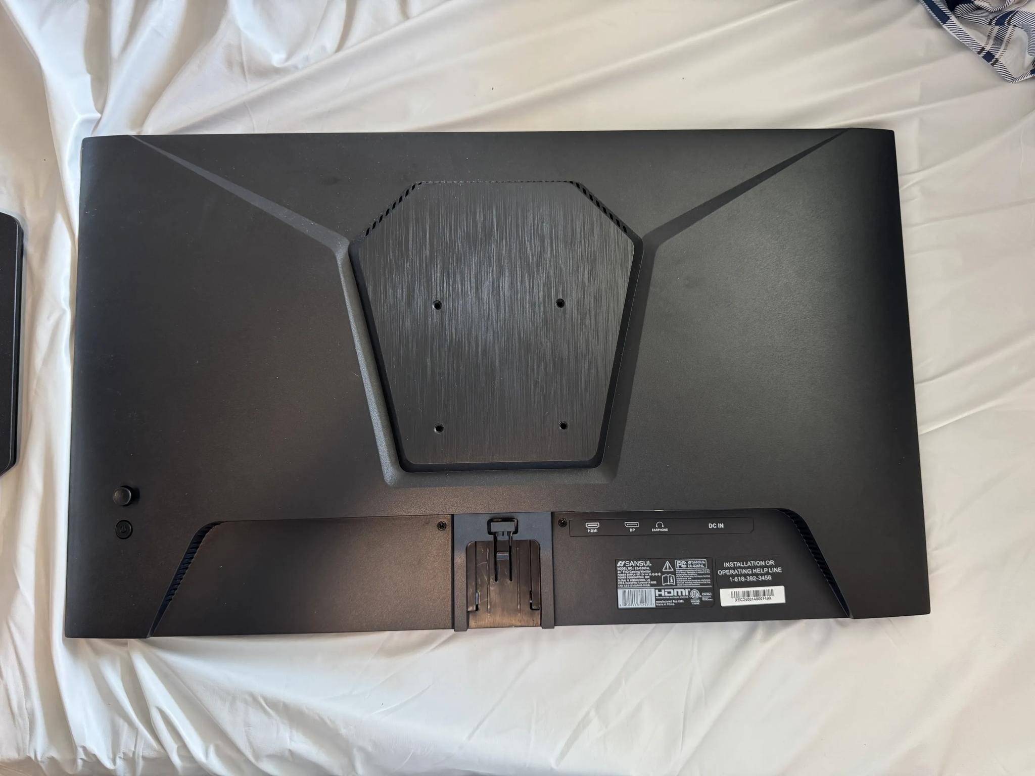 [2 months old] SANSUI 24 Inch Gaming Monitor 180Hz 1Ms FreeSync HDR 110% sRGB FHD 1080P