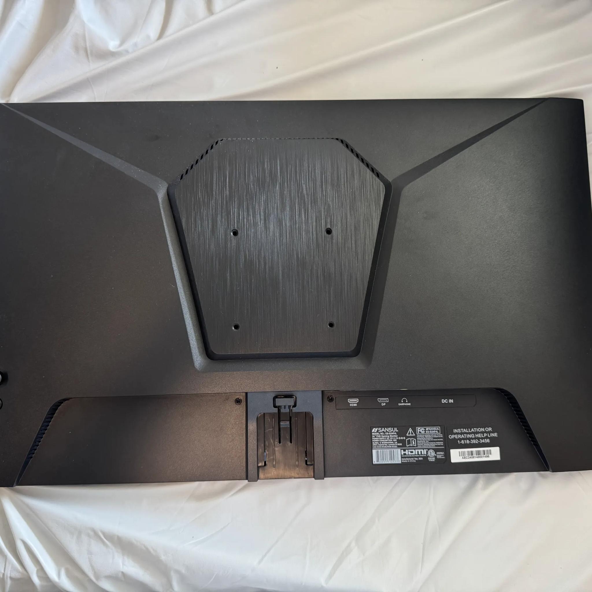 [2 months old] SANSUI 24 Inch Gaming Monitor 180Hz 1Ms FreeSync HDR 110% sRGB FHD 1080P