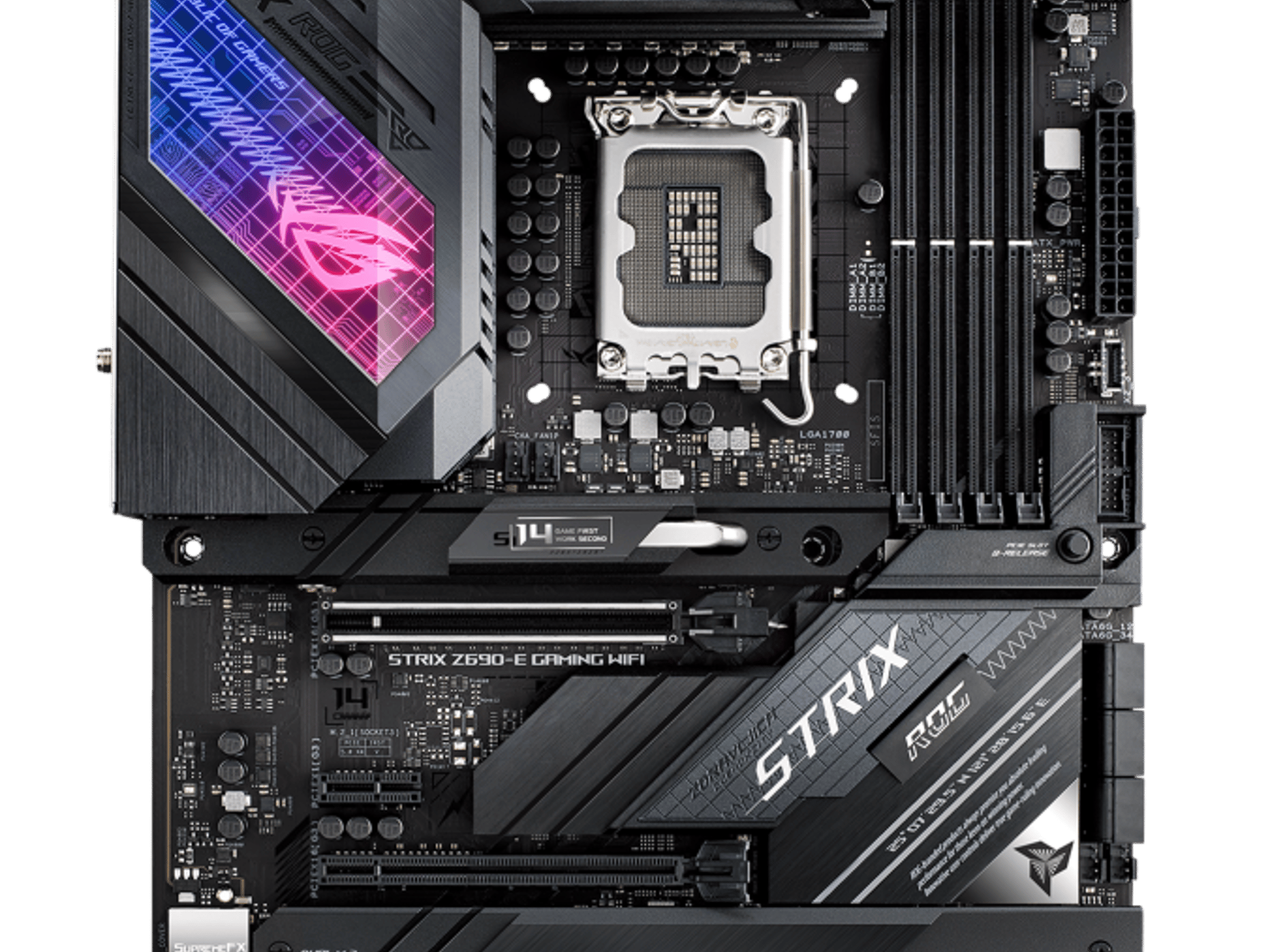 ASUS ROG STRIX Z690-E GAMING WIFI Intel Z690 LGA 1700 ATX DDR5 Gaming Motherboard