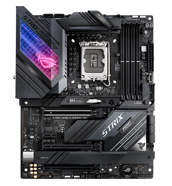ASUS ROG STRIX Z690-E GAMING WIFI Intel Z690 LGA 1700 ATX DDR5 Gaming Motherboard