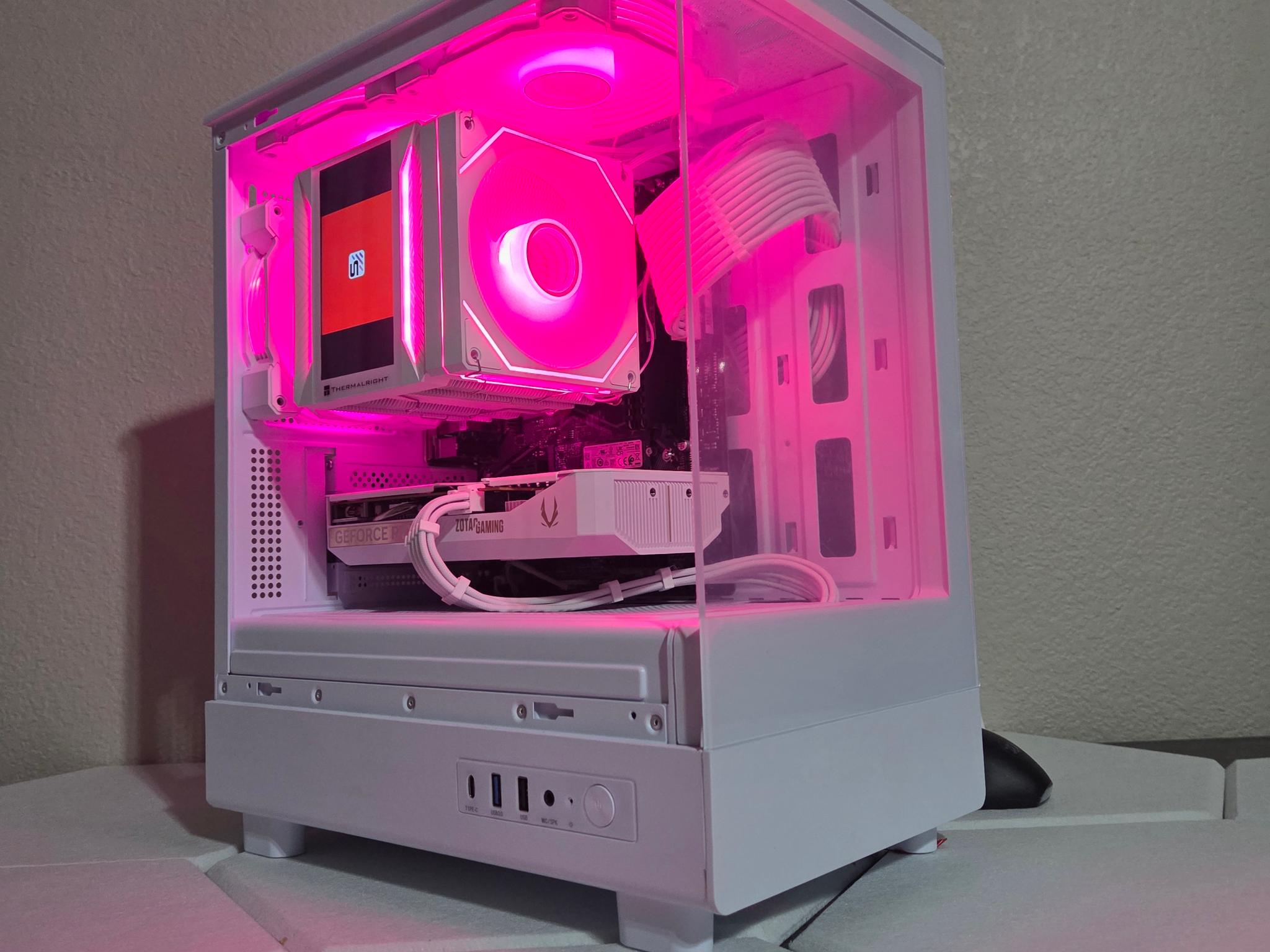 Orion Frost | White RTX 5060 Gaming PC ❄️🔥🤍⛄