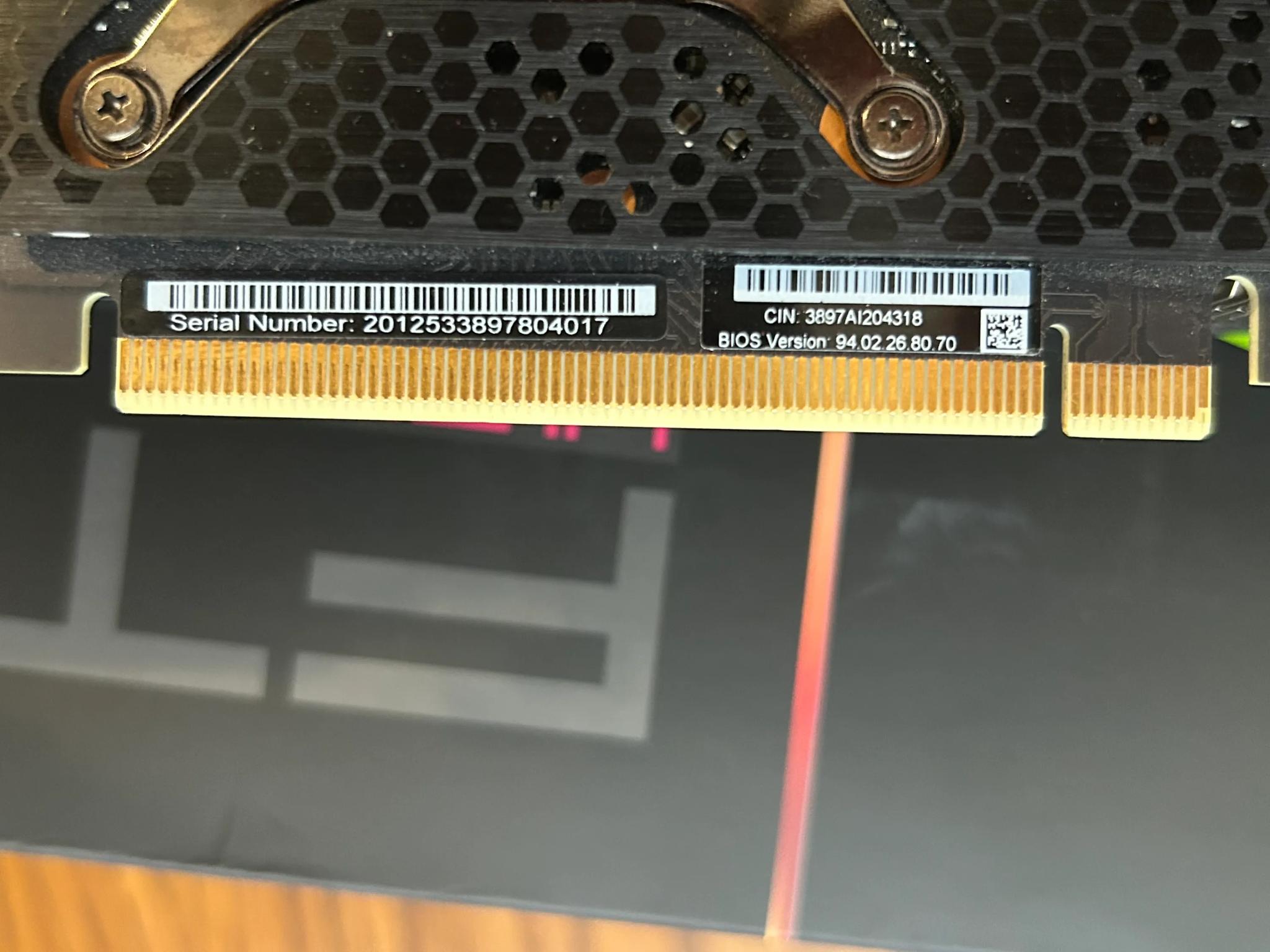 EVGA RTX 3080 FTW3 Ultra w/Original Box