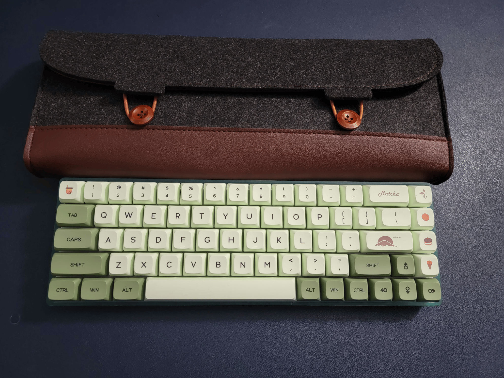 Matcha: 65% Custom Mechanical Keyboard