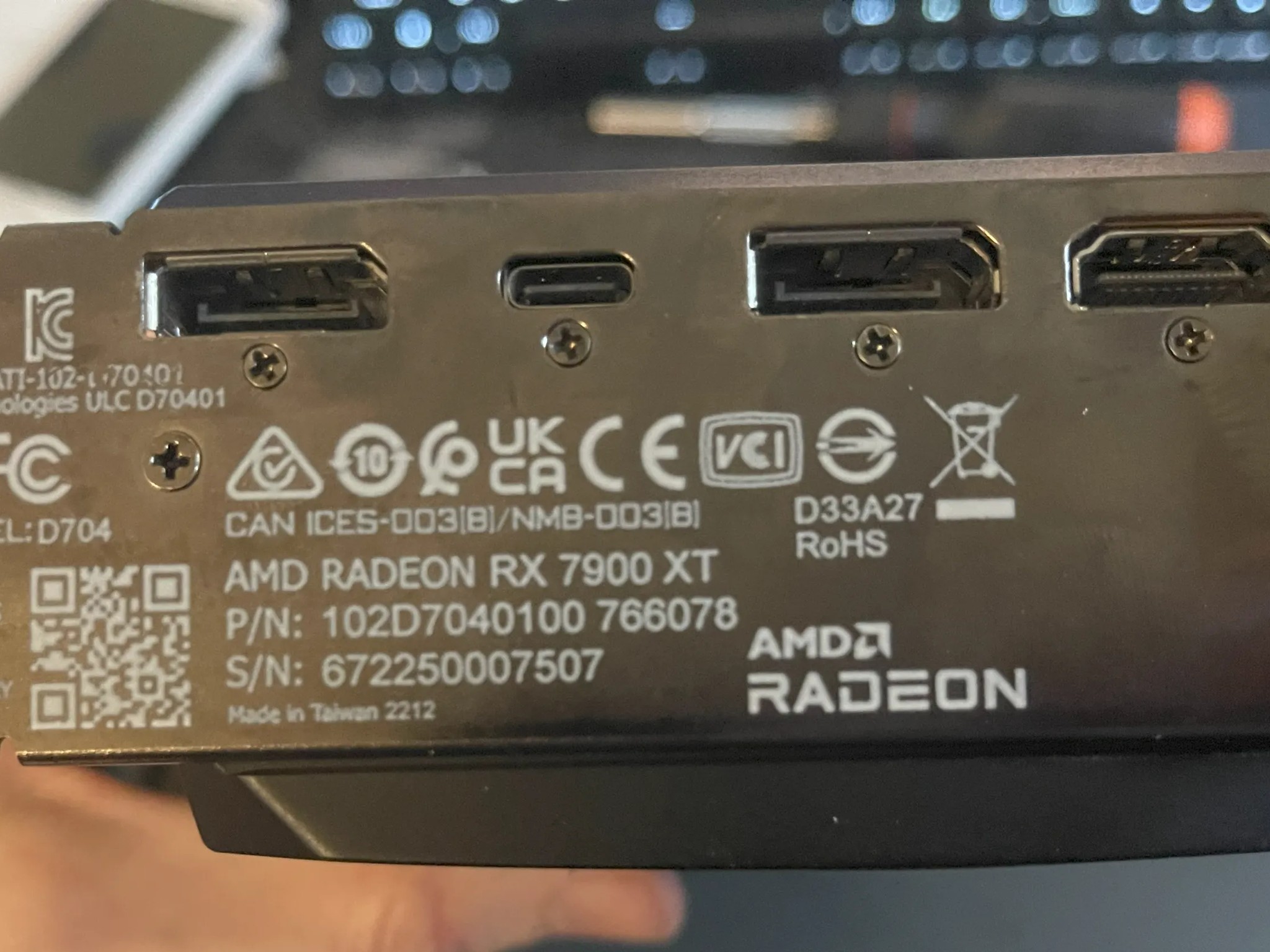 Power Color Radeon RX 7900 XT 20GB