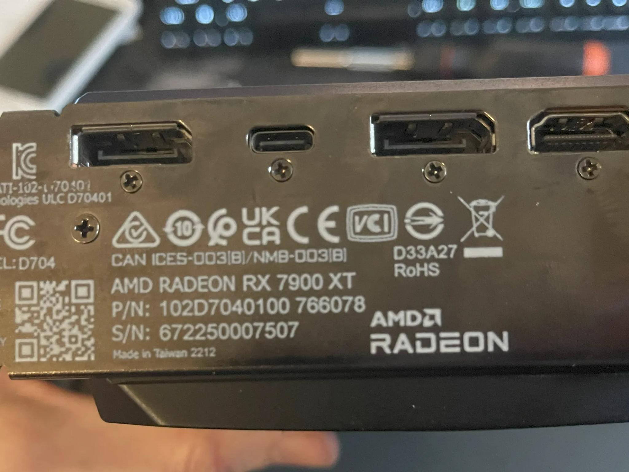 Power Color Radeon RX 7900 XT 20GB