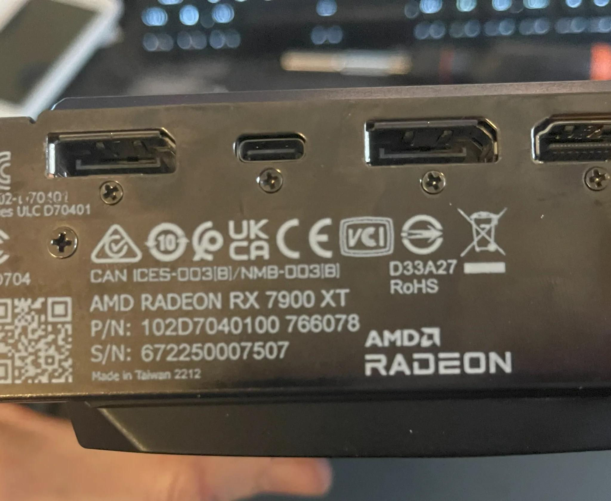 Power Color Radeon RX 7900 XT 20GB