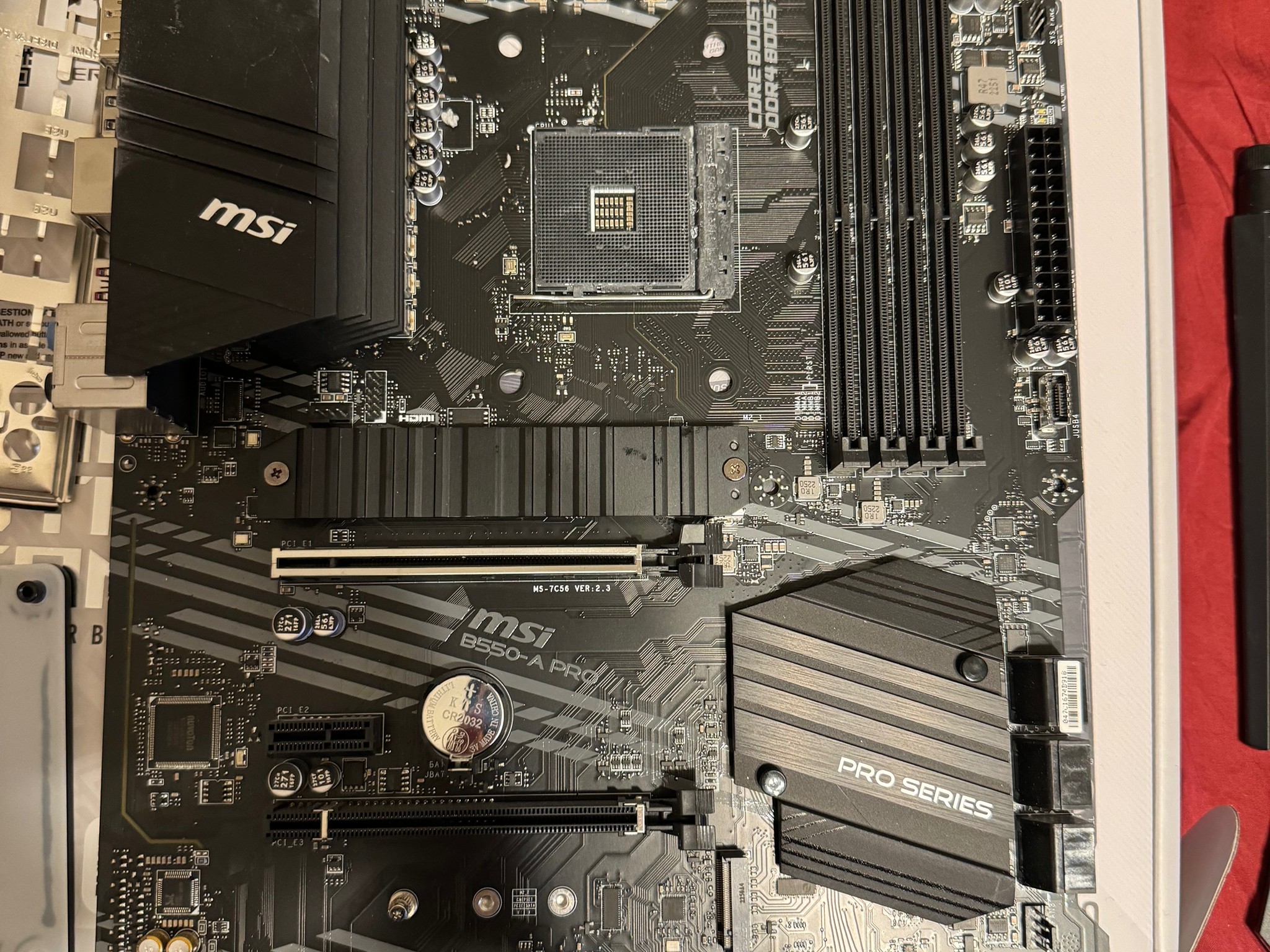 MSI B550-A PRO ProSeries Motherboard
