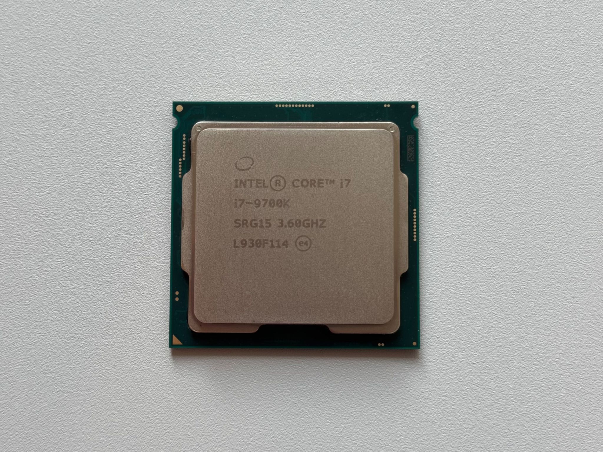 Intel Core i7-9700k