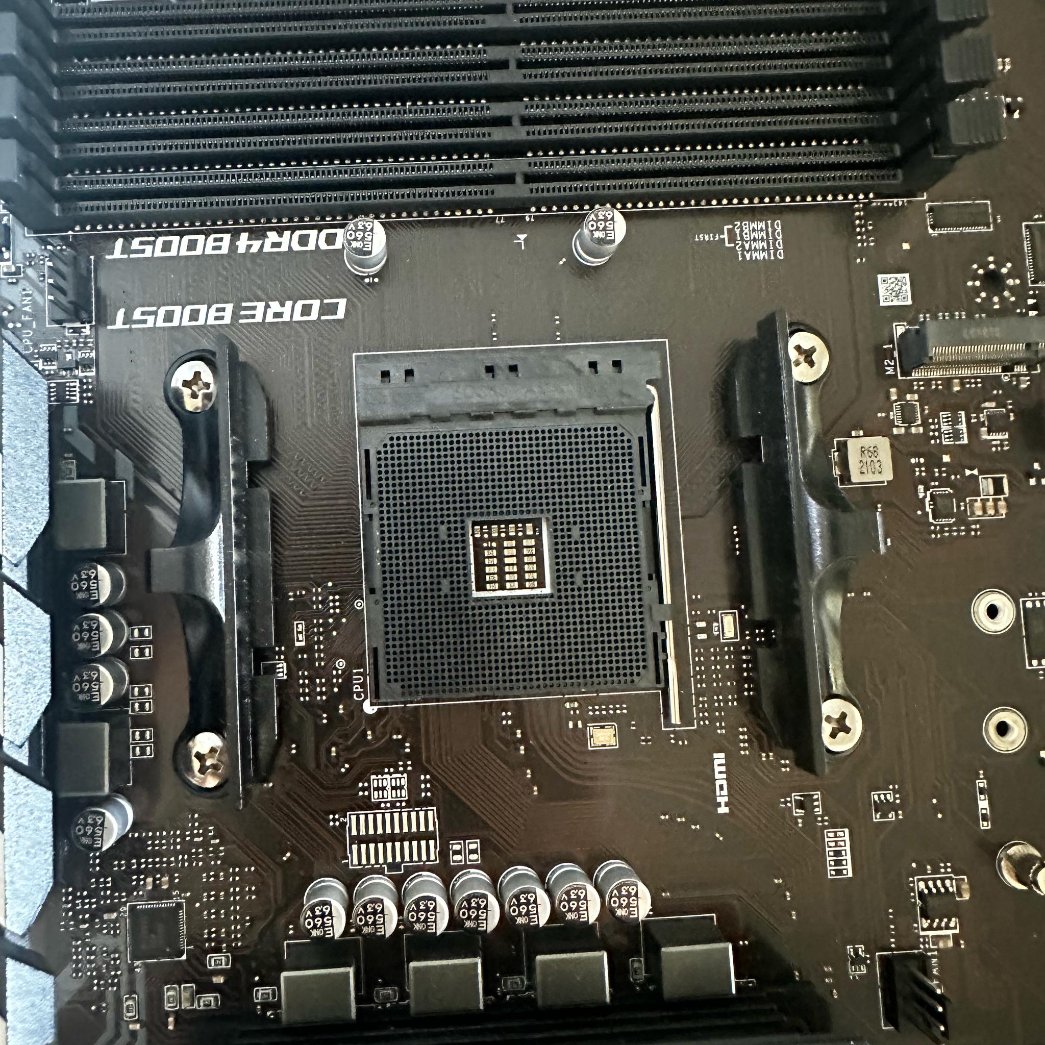 MSI B450-A Pro MAX AM4 Motherboard (tested, works)