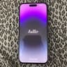 Apple iPhone 14 Pro Max, 128GB, Deep Purple - Unlocked