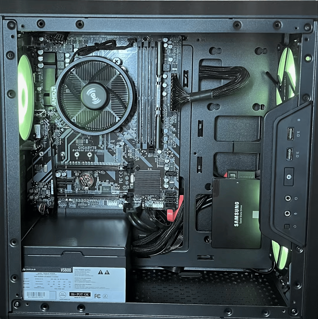 Budget Ryzen 5 5600G APU Gaming PC