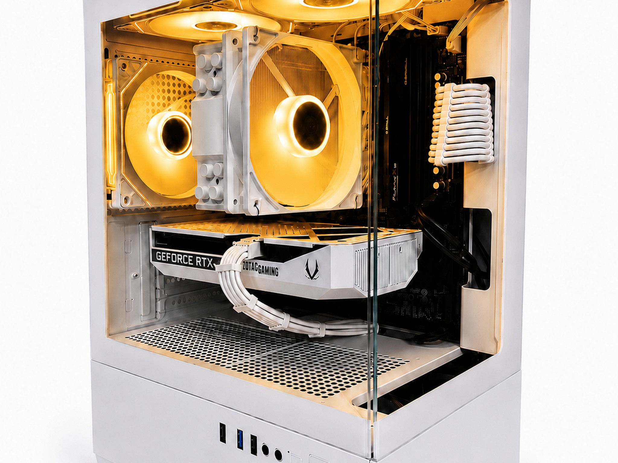 White 1440p Gaming PC | Ryzen 5 7500X3D | RTX 5060Ti | 16GB DDR5