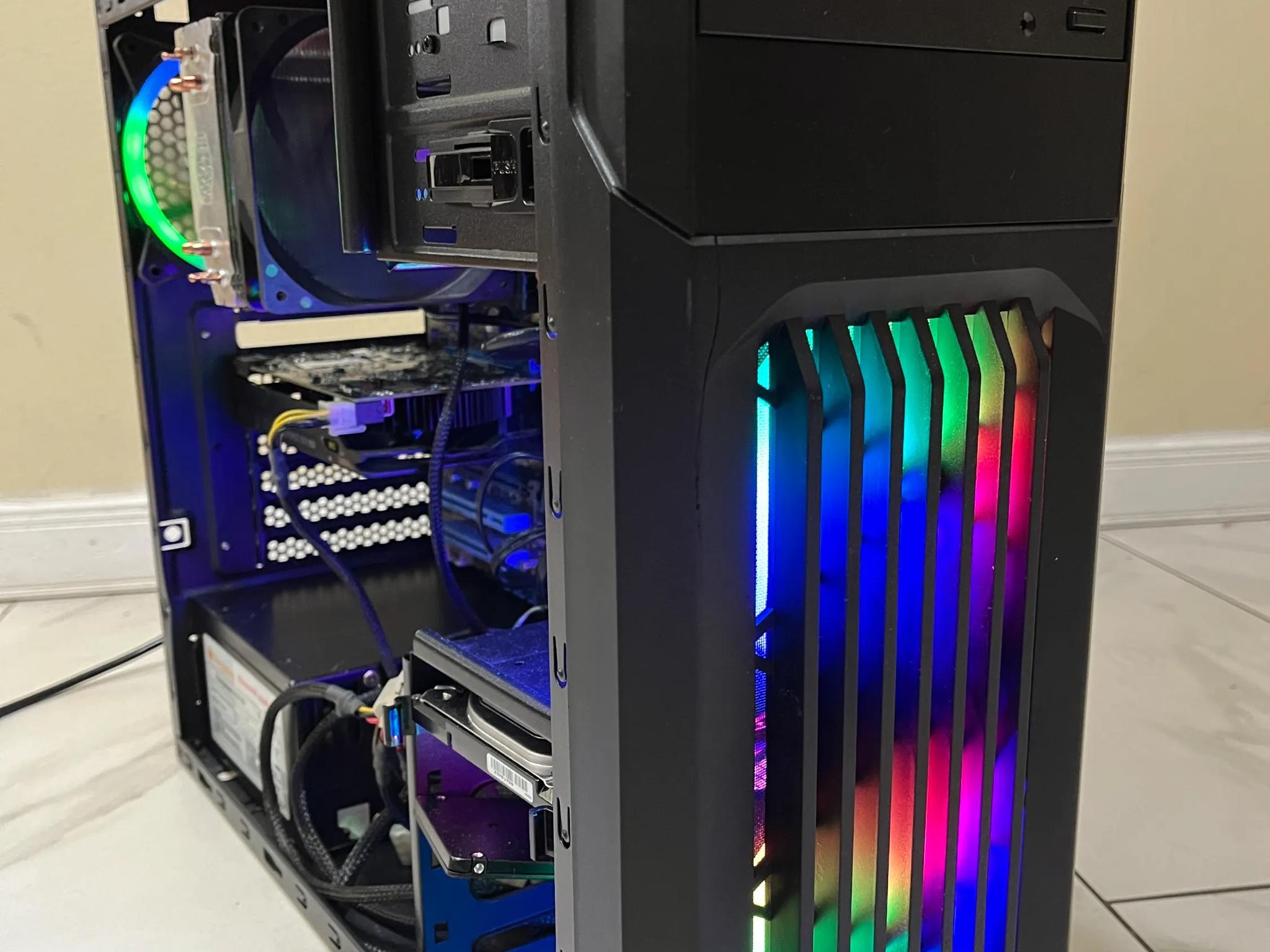 🖥️🔥 Super Budget Gaming PC – GTX 950, Intel Core i5, 12GB RAM, 128GB SSD+1TB HDD, (Case Defects)