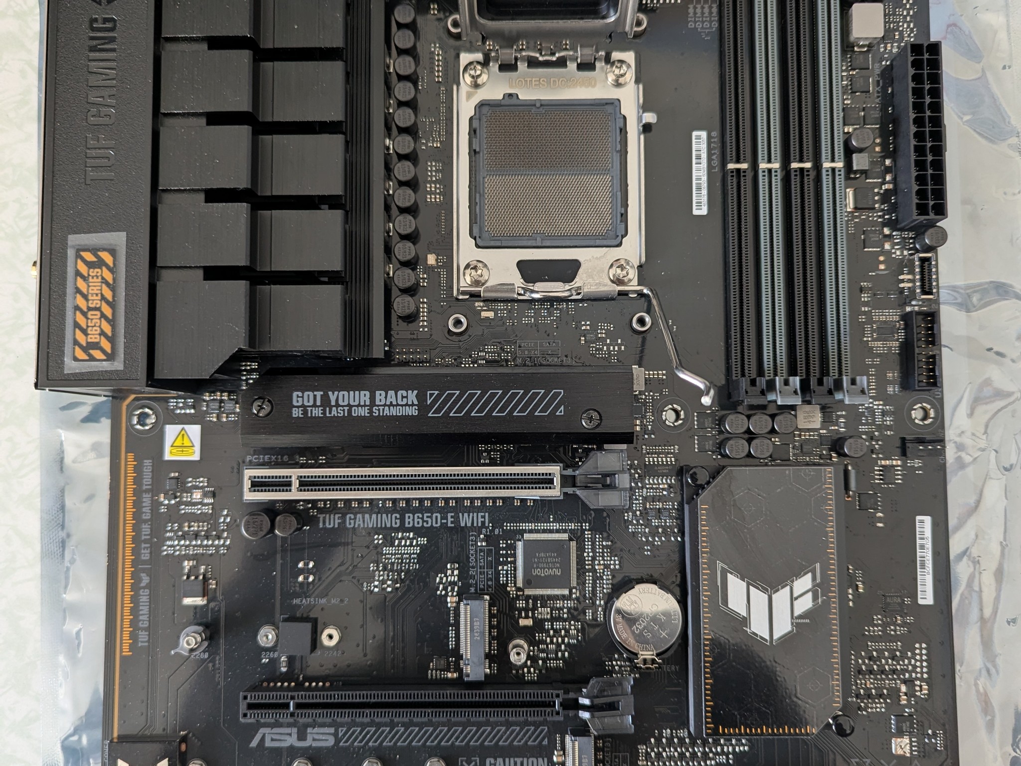 ASUS B650-E TUF Gaming WiFi AMD AM5 ATX Motherboard