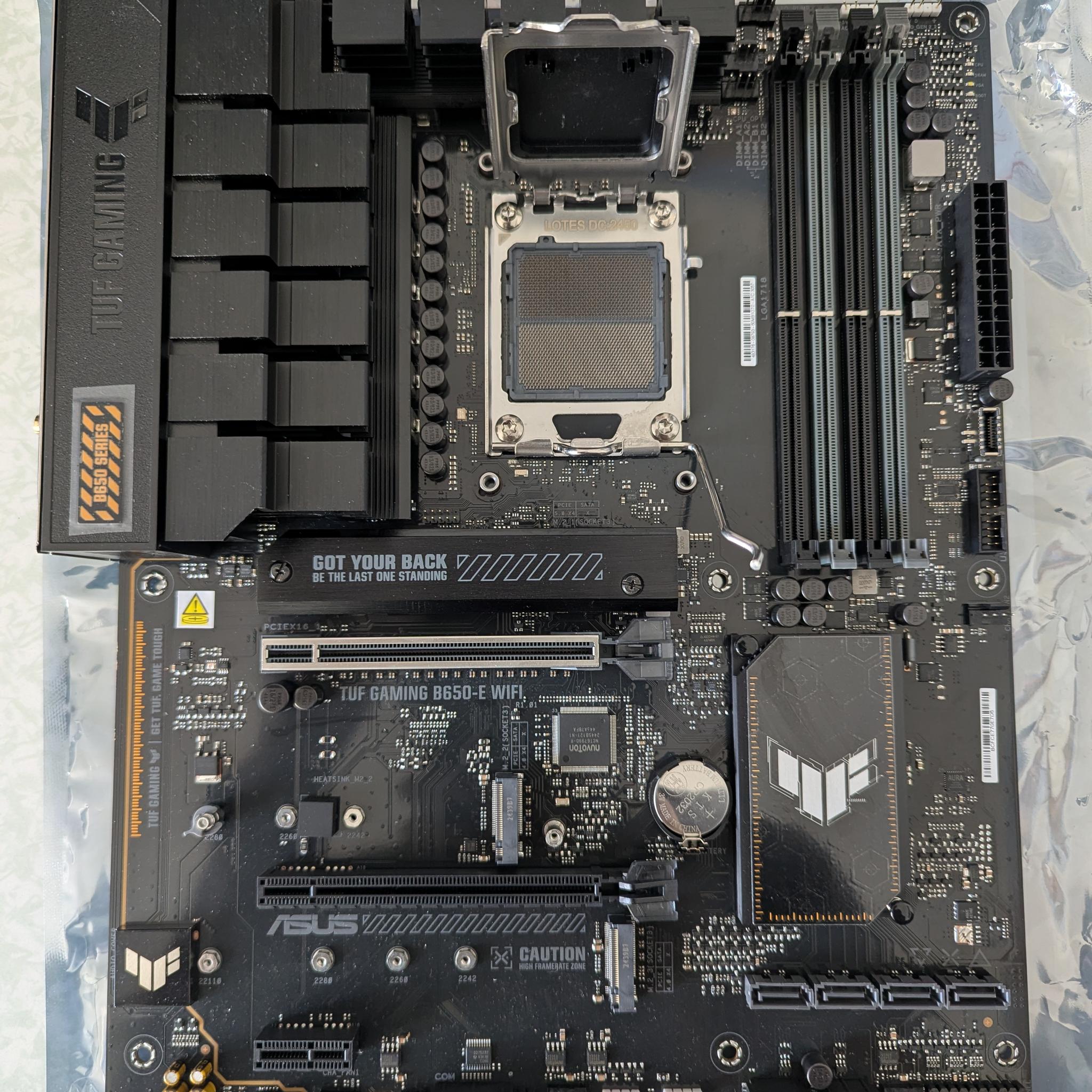 ASUS B650-E TUF Gaming WiFi AMD AM5 ATX Motherboard