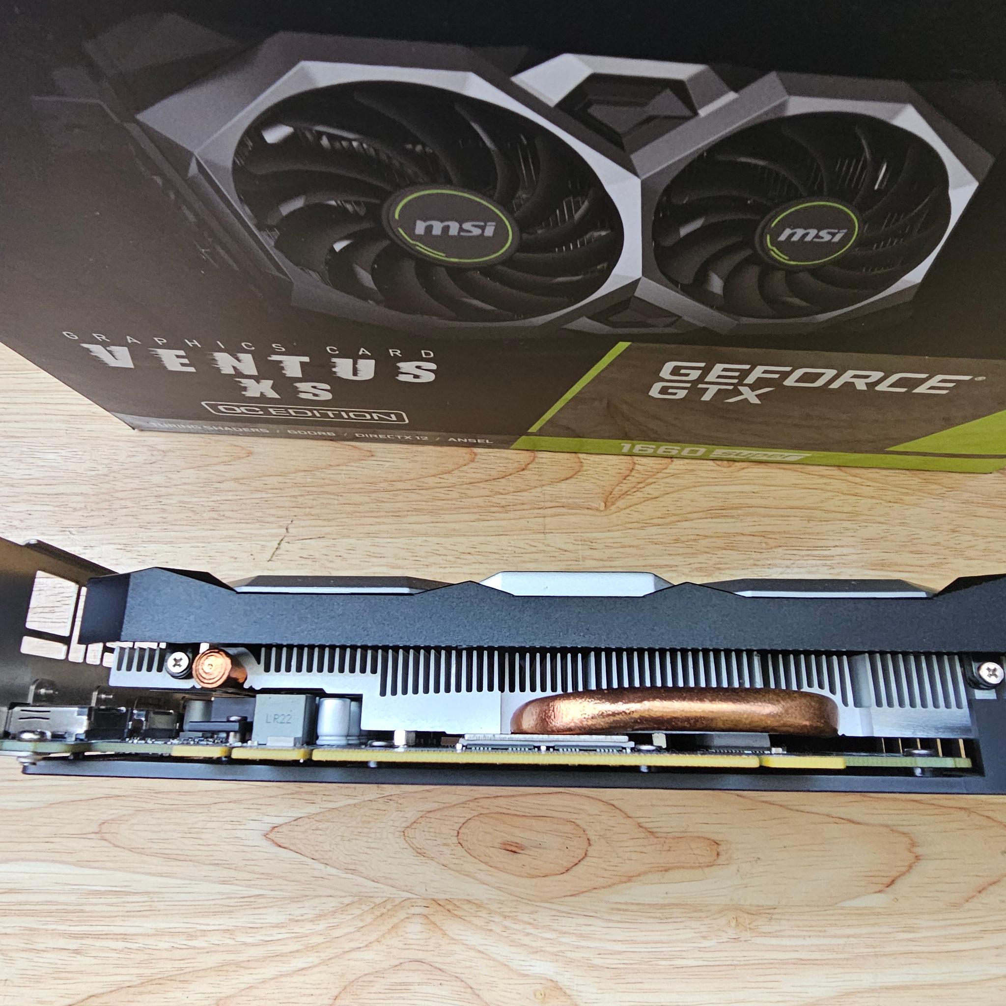 MSI GeForce GTX 1660 SUPER VENTUS XS OC