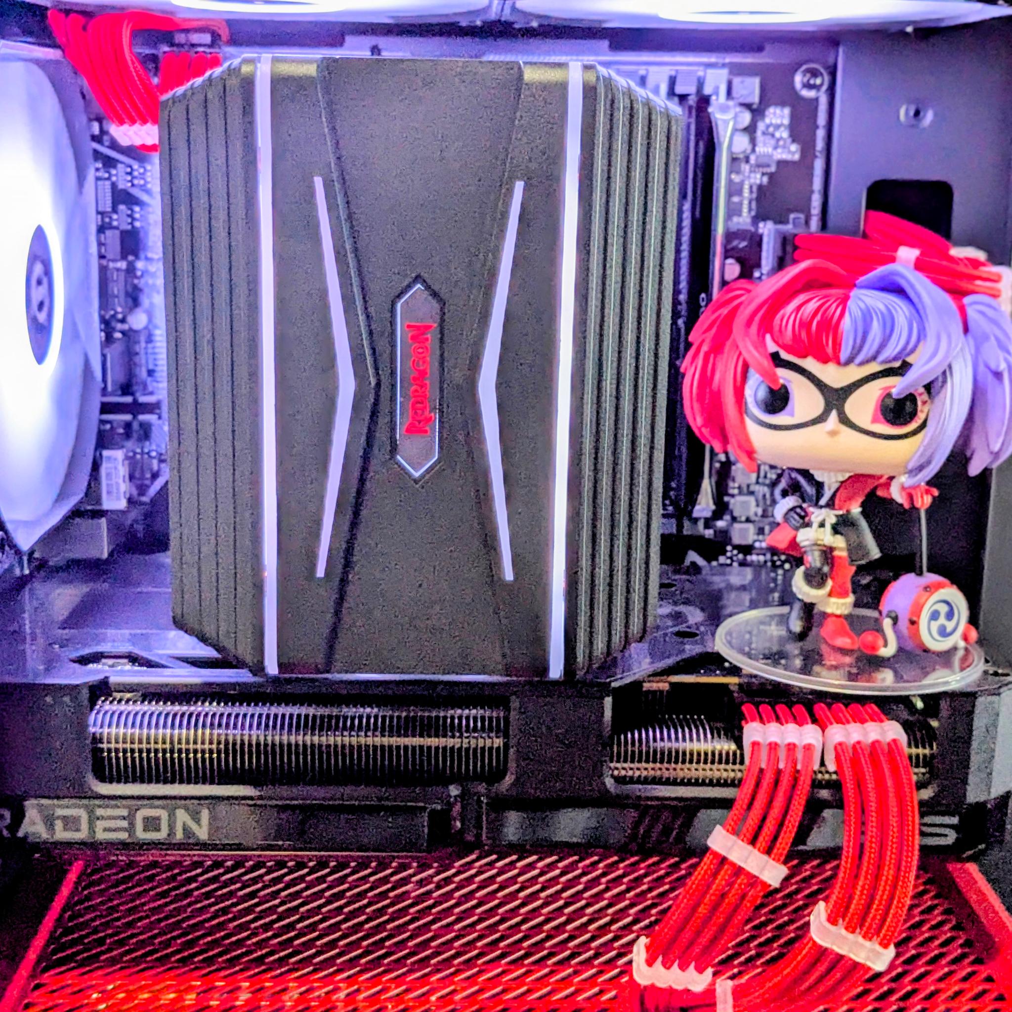 HARLEY QUINN 1440P Gaming PC 🔥 🖤♦️|🆕RX 7800XT|Ryzen 9|32GB RAM|1TB NVMe SSD|Windows 11