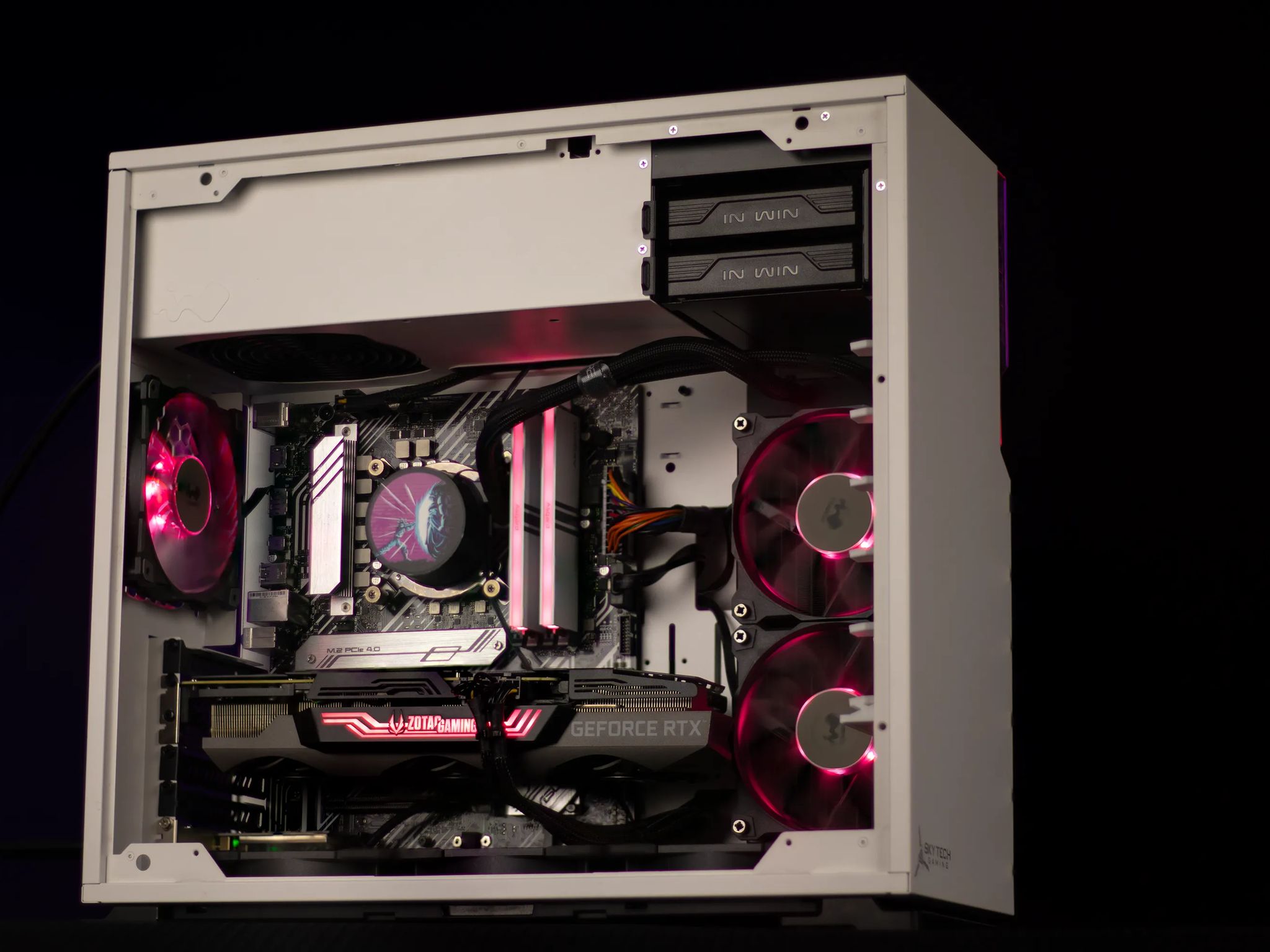 “SkyTXV” RTX 3080 i7 32GB Windows 11 Pro 1TB Workstation Gaming PC