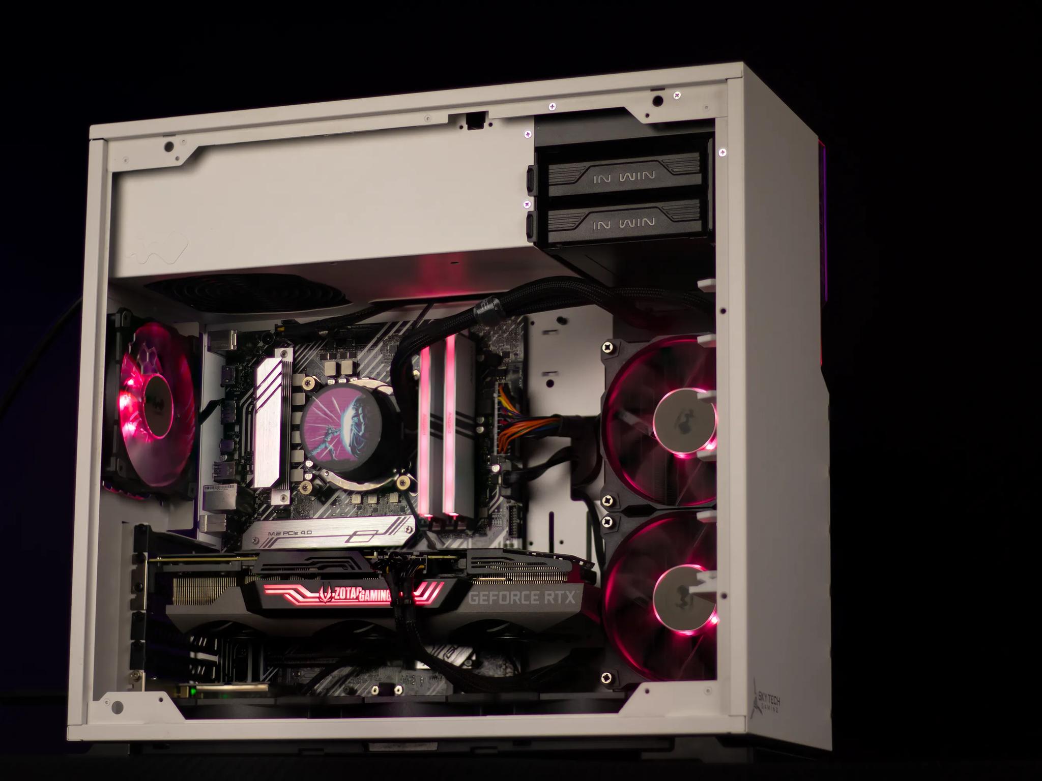 “SkyTXV” RTX 3080 i7 32GB Windows 11 Pro 1TB Workstation Gaming PC