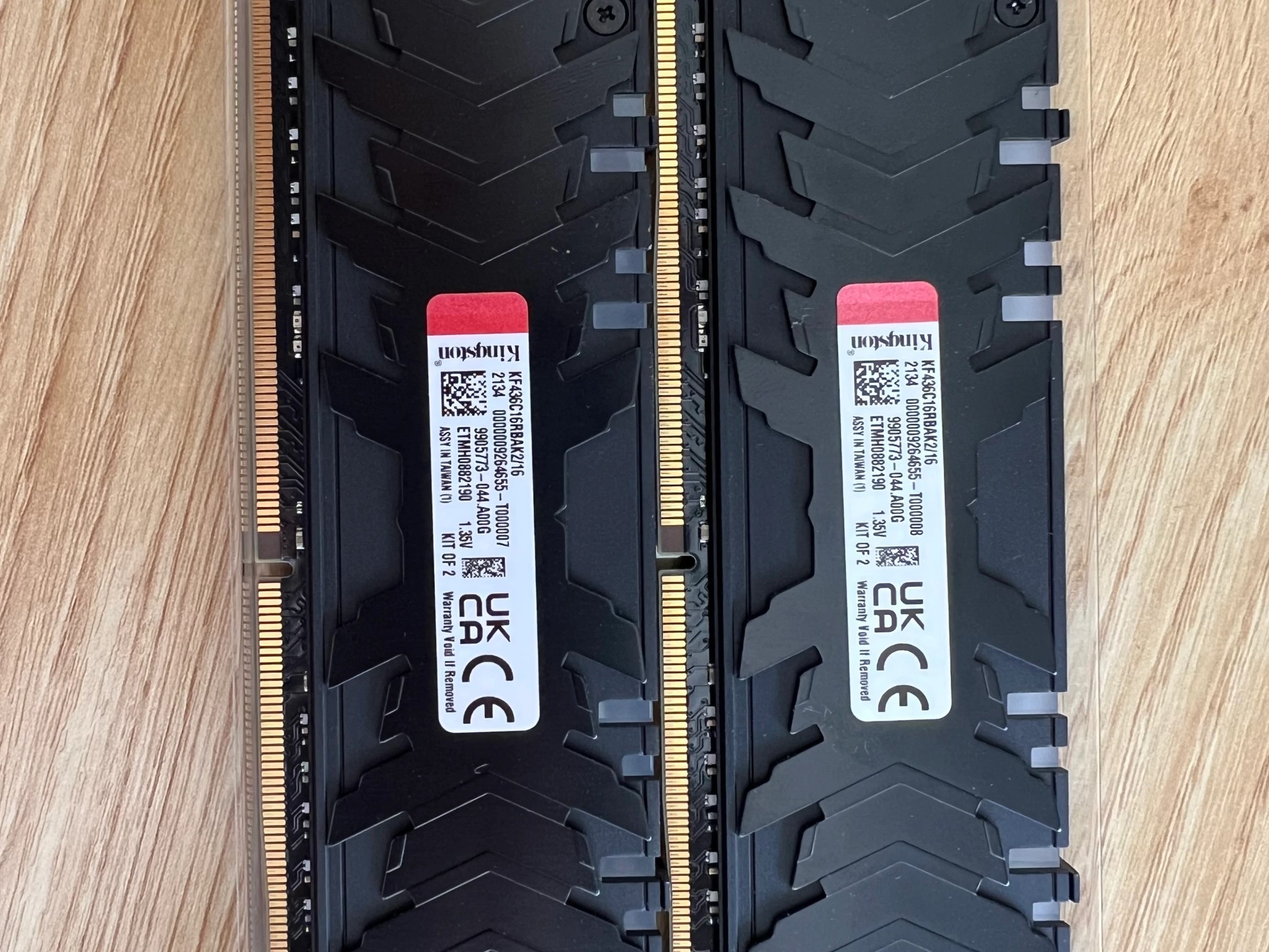 16 GB (2x8) DDR4 3600 Memory