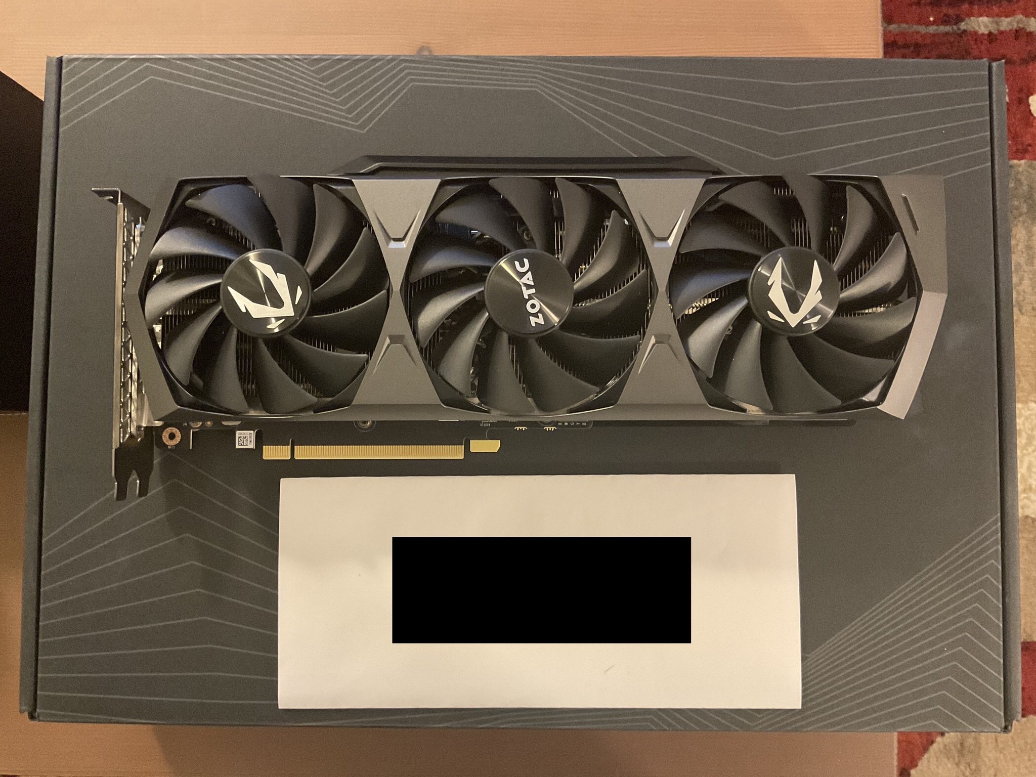 ZOTAC Gaming GeForce RTX™ 3070 Ti Trinity OC 8GB GDDR6X