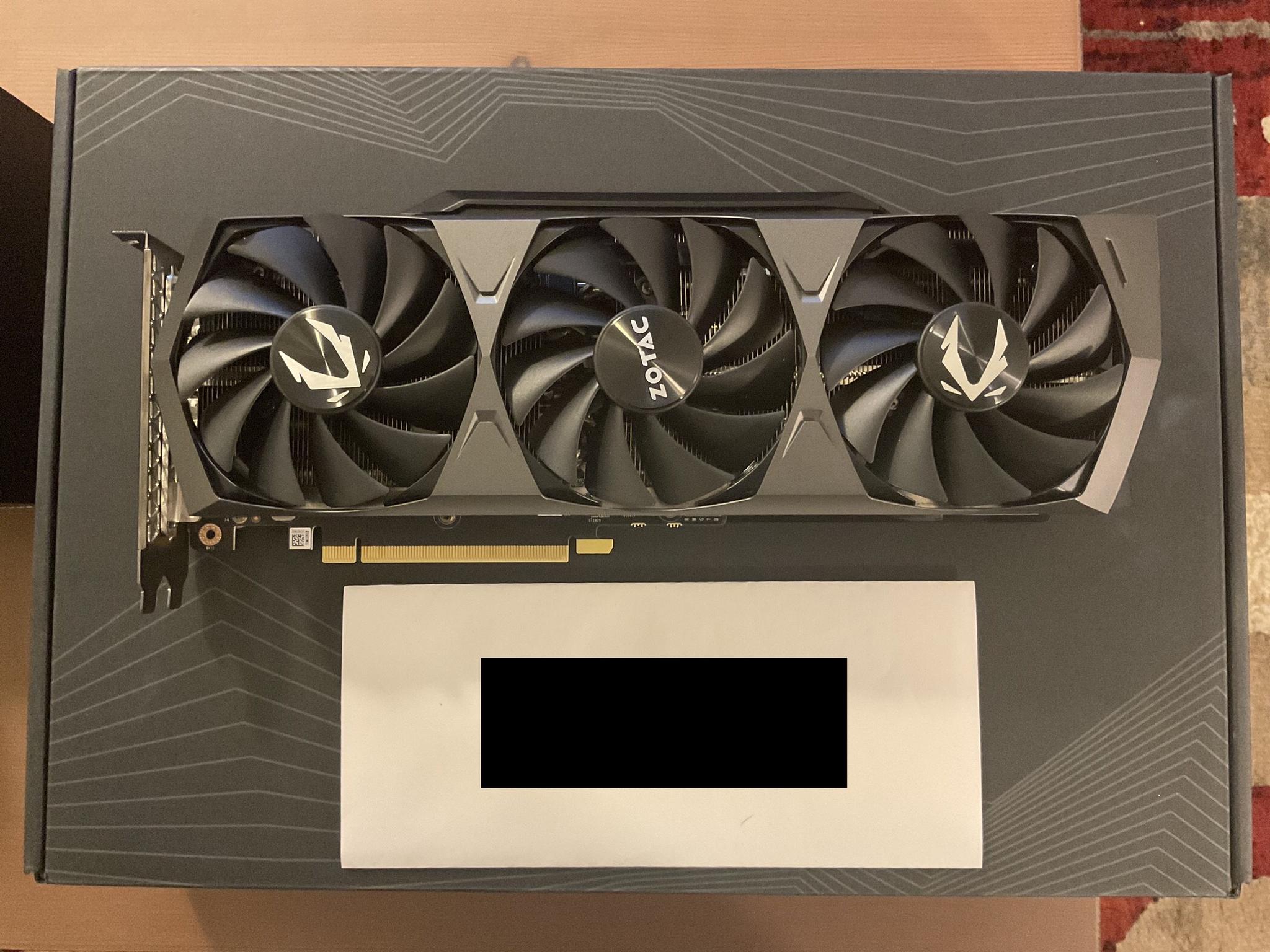 ZOTAC Gaming GeForce RTX™ 3070 Ti Trinity OC 8GB GDDR6X
