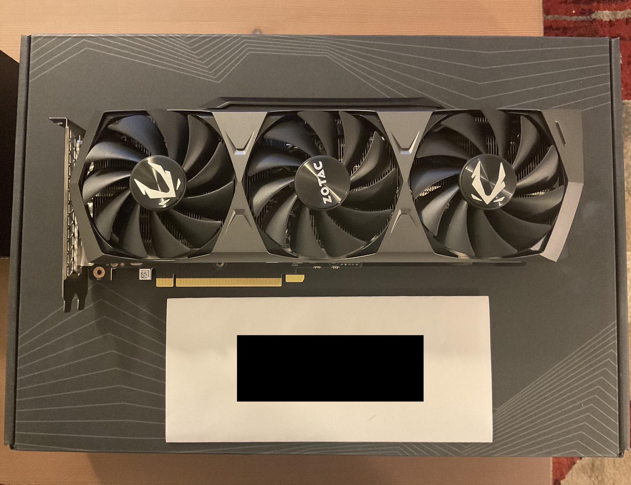 ZOTAC Gaming GeForce RTX™ 3070 Ti Trinity OC 8GB GDDR6X