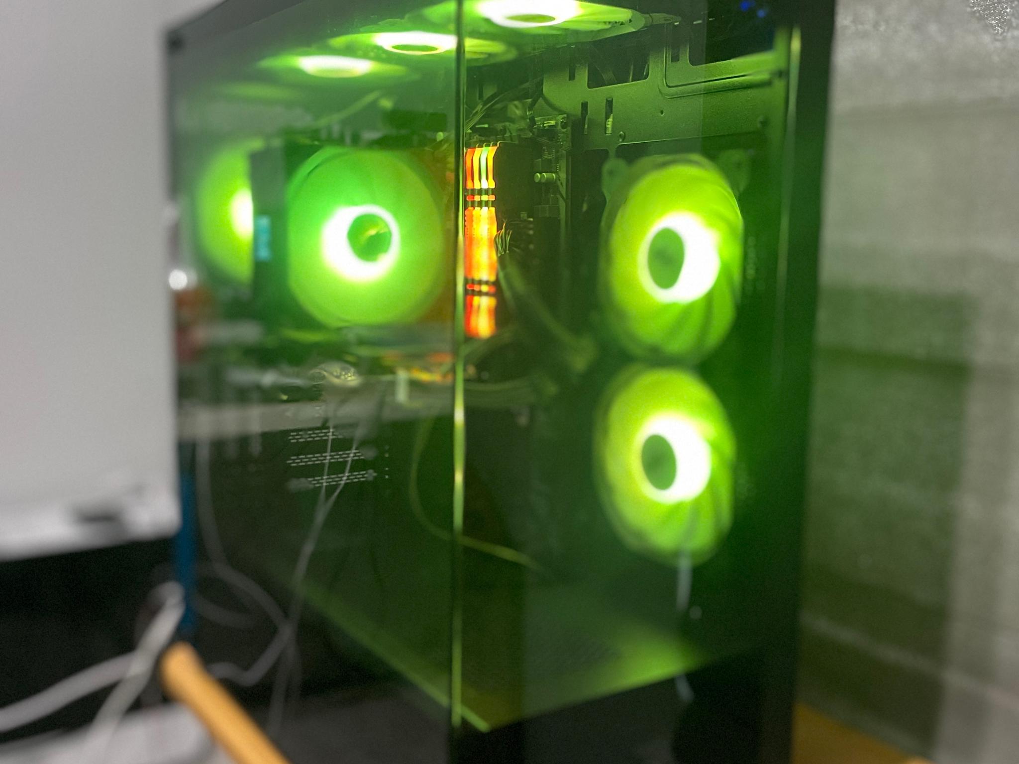 ♠️🖤♣️Blackout Phantom RTX 5060 Gaming PC♣️🖤♠️