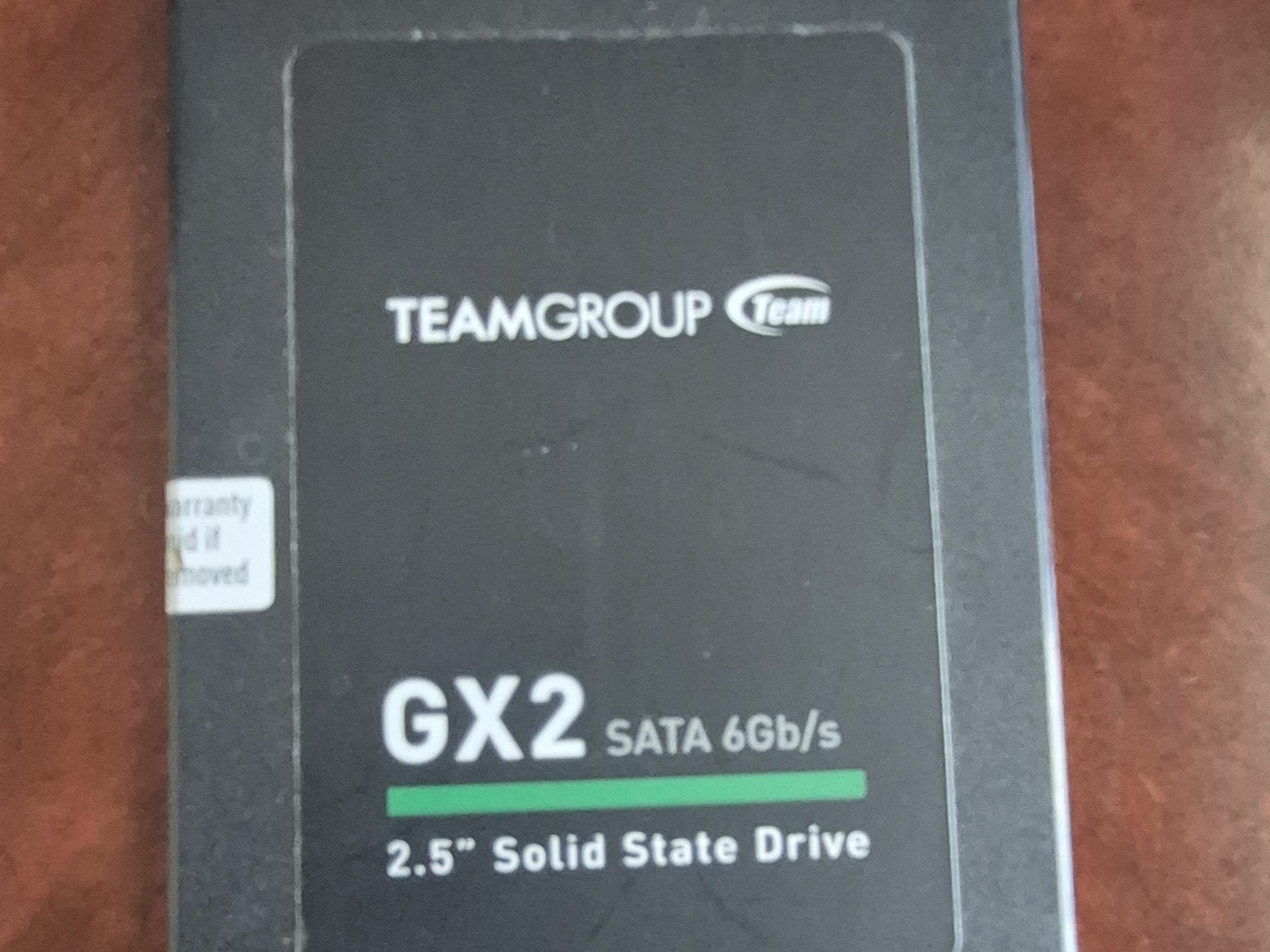 1TB Team Group GX2 Internal 2.5" T253X2001T0C101 Solid State Hard Drive
