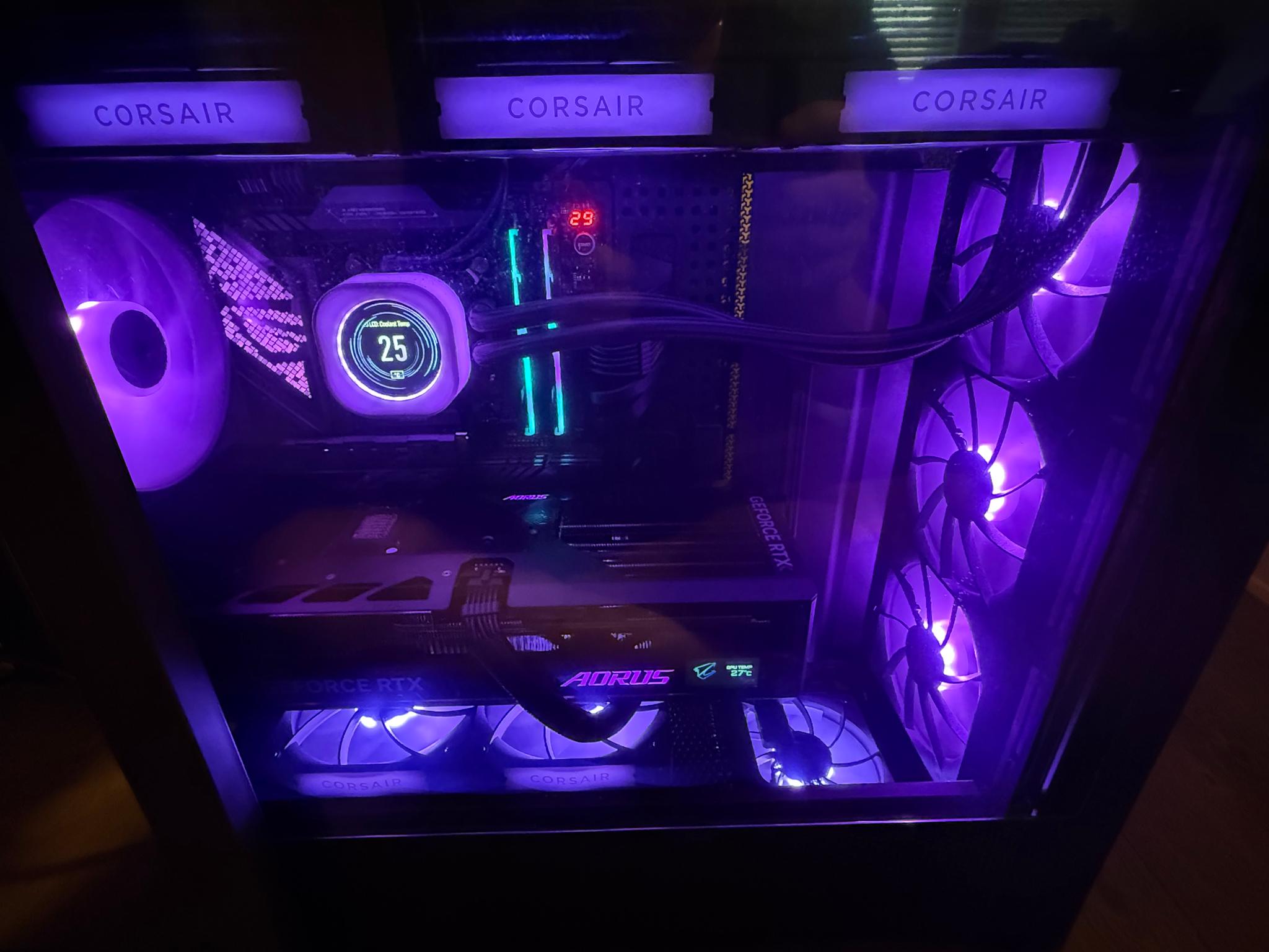 GeForce RTX 5080 Custom Gaming PC - Core Ultra 9 285, 64GB RAM, 2TB NVMe SSD