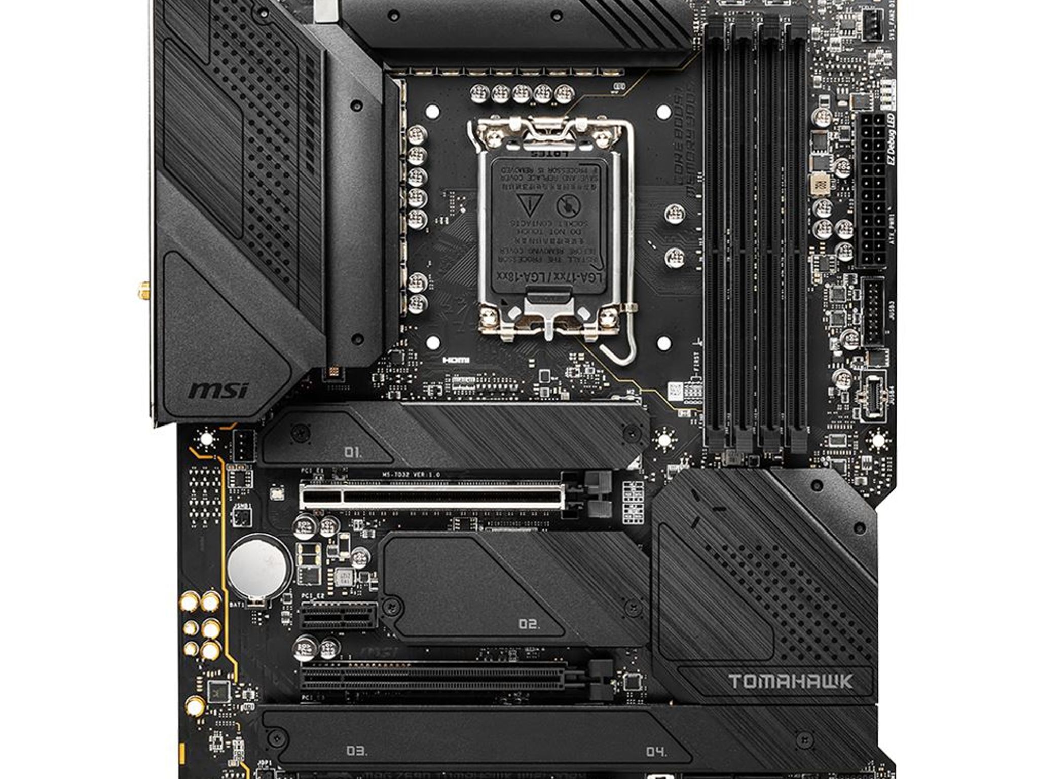 MSI Z690 MAG Tomahawk WiFi DDR4 Intel LGA 1700 ATX Motherboard + 32 GB of DDR4 3600 MHz Ram.