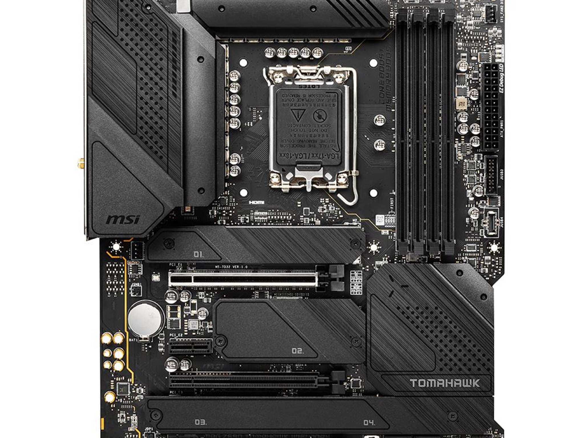 MSI Z690 MAG Tomahawk WiFi DDR4 Intel LGA 1700 ATX Motherboard + 32 GB of DDR4 3600 MHz Ram.