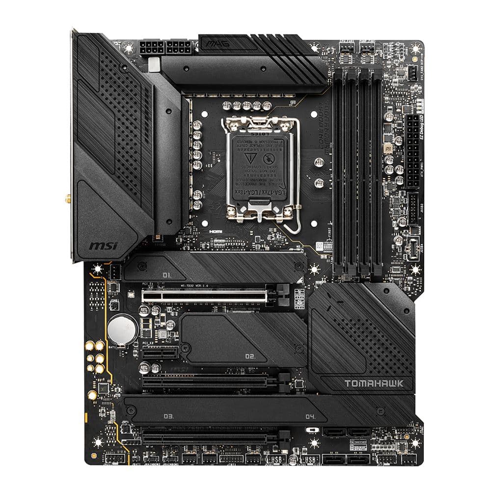 MSI Z690 MAG Tomahawk WiFi DDR4 Intel LGA 1700 ATX Motherboard + 32 GB of DDR4 3600 MHz Ram.