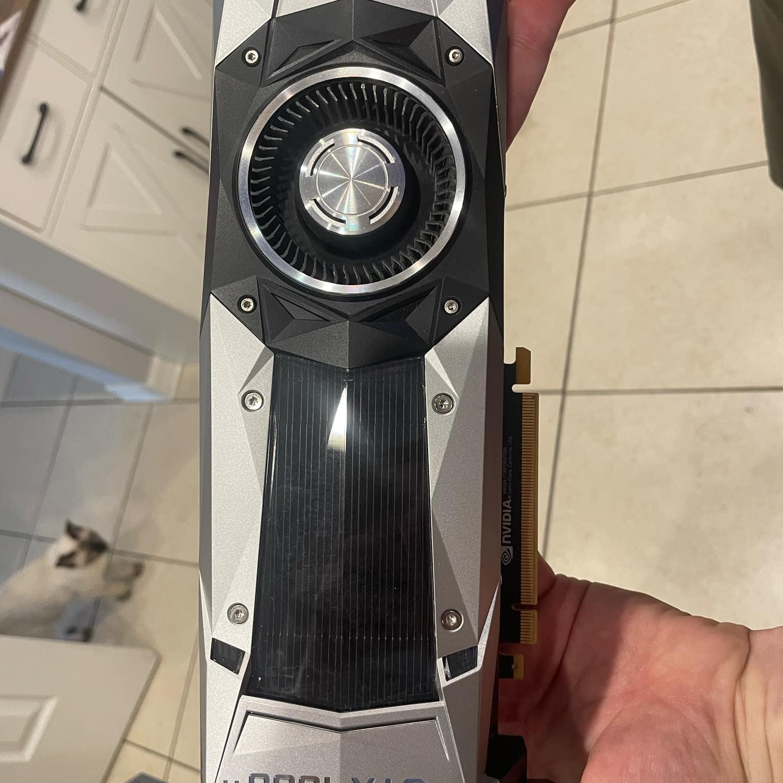 Gently used 1080ti FE, great condition, adult owned