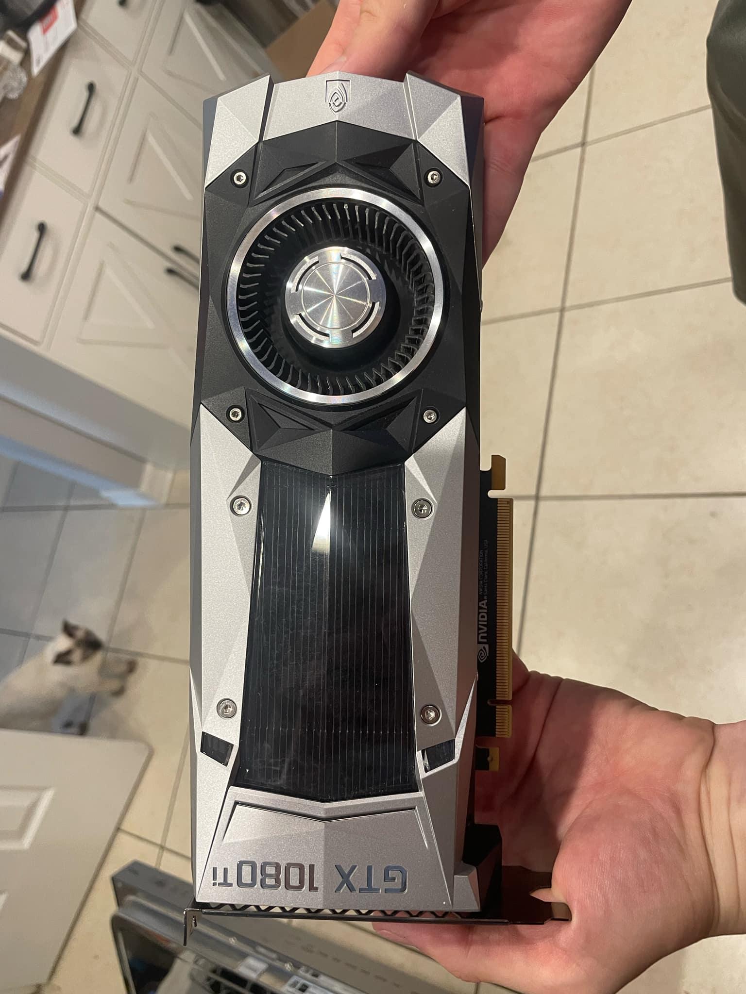 Gently used 1080ti FE, great condition, adult owned